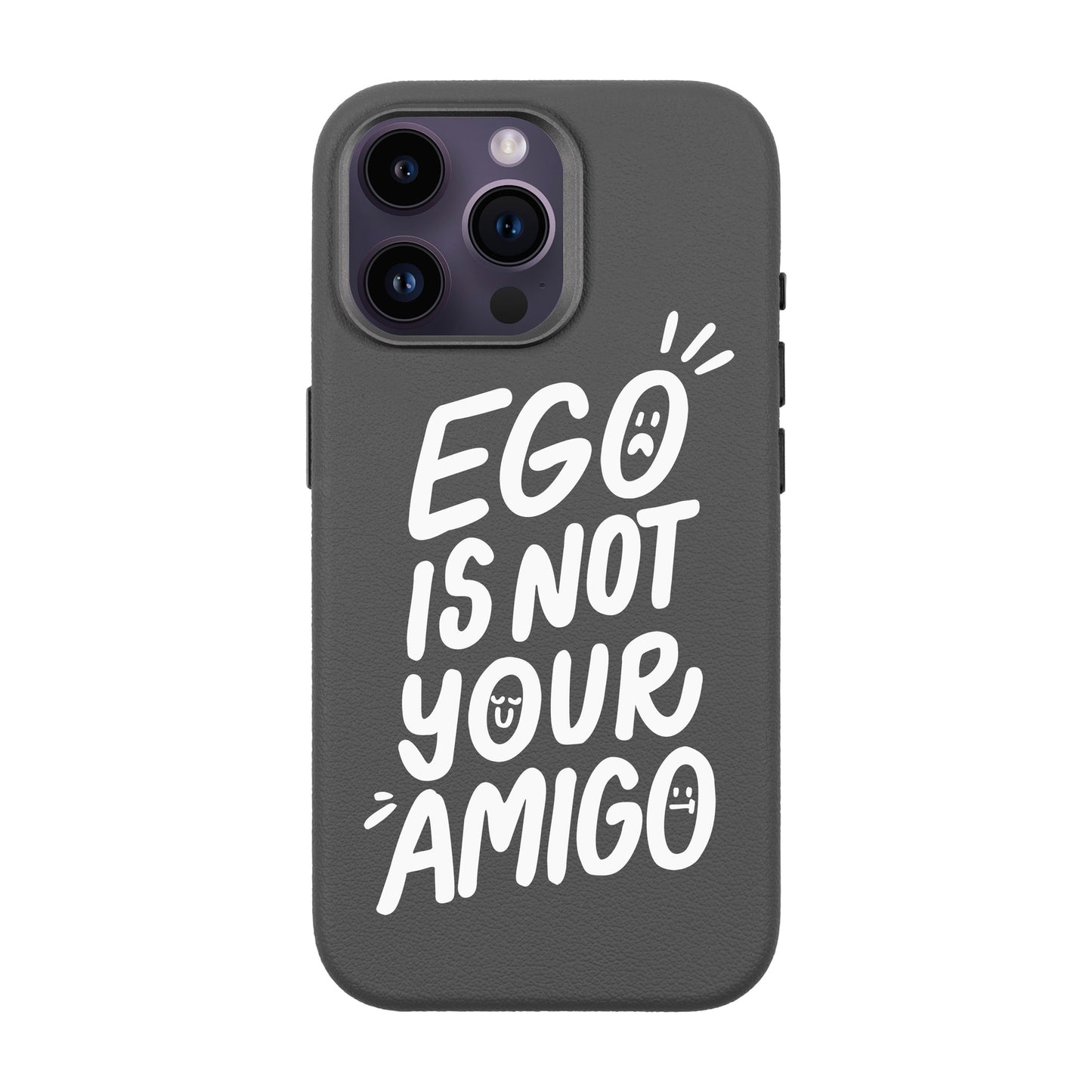 EGO-iPhone 14 Pro Max Leather Premium Kılıf MagSafe Özellikli