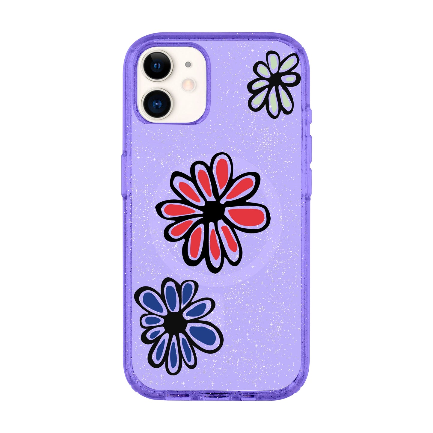 FLORIST-iPhone 11 Shiny Kılıf MagSafe Özellikli