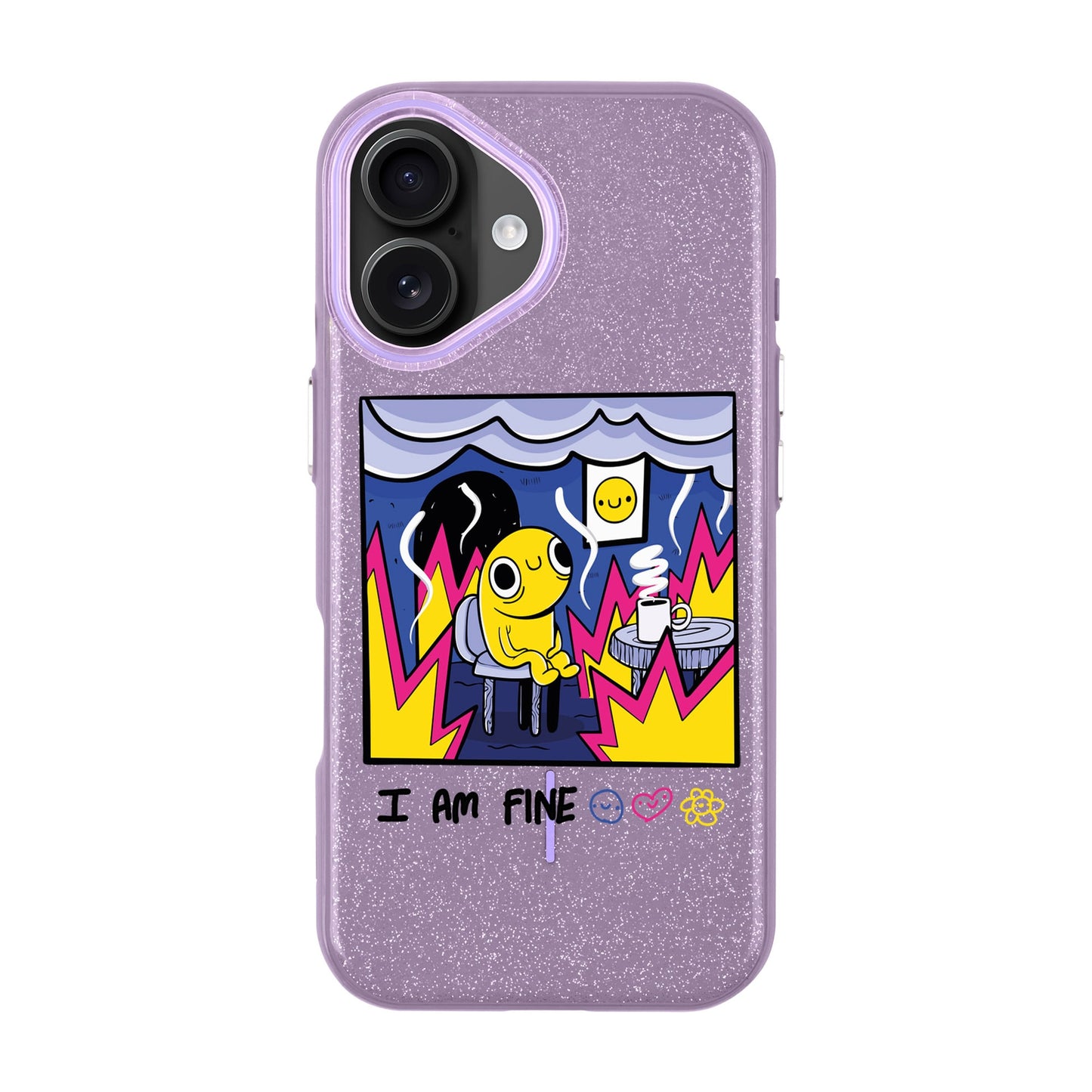 I AM FINE-iPhone 16 Radiant Kılıf MagSafe Özellikli