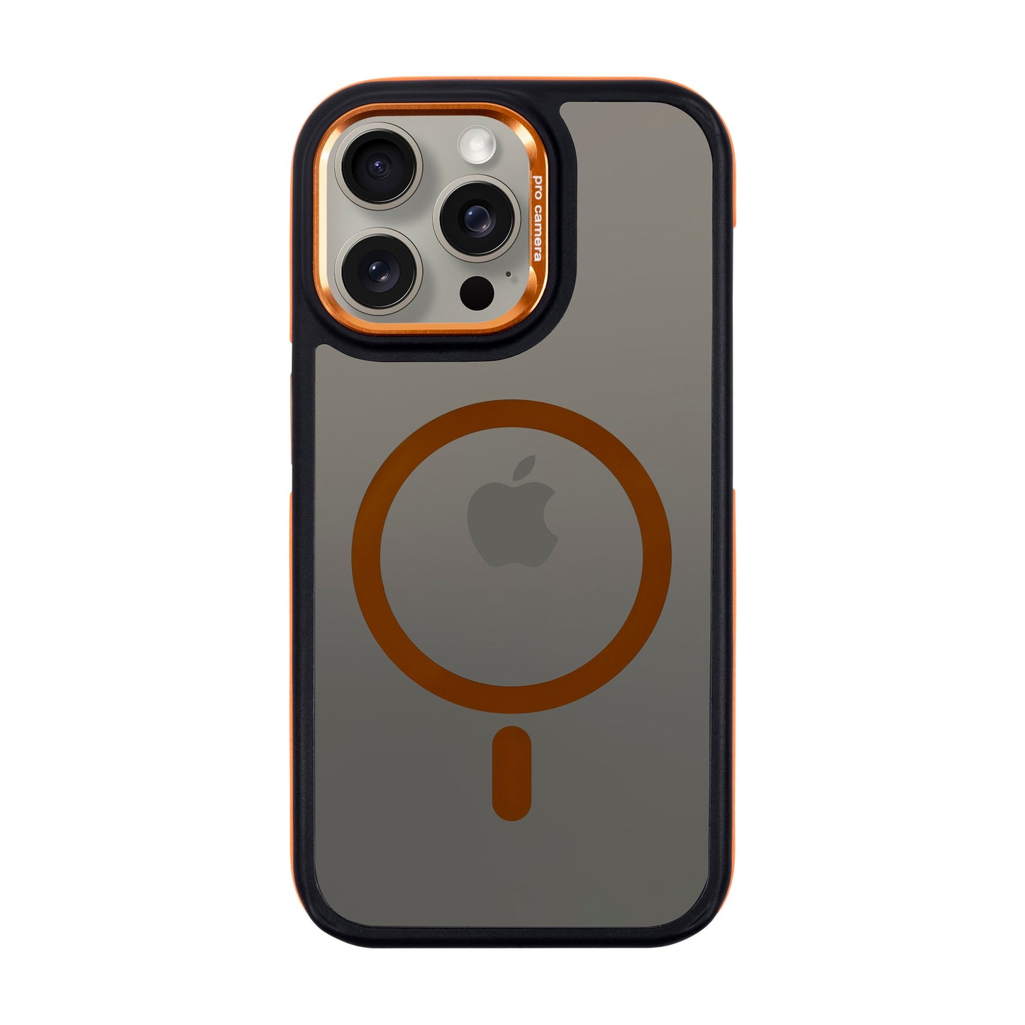 NEW-iPhone 15 Pro Max Dark Kılıf MagSafe Özellikli