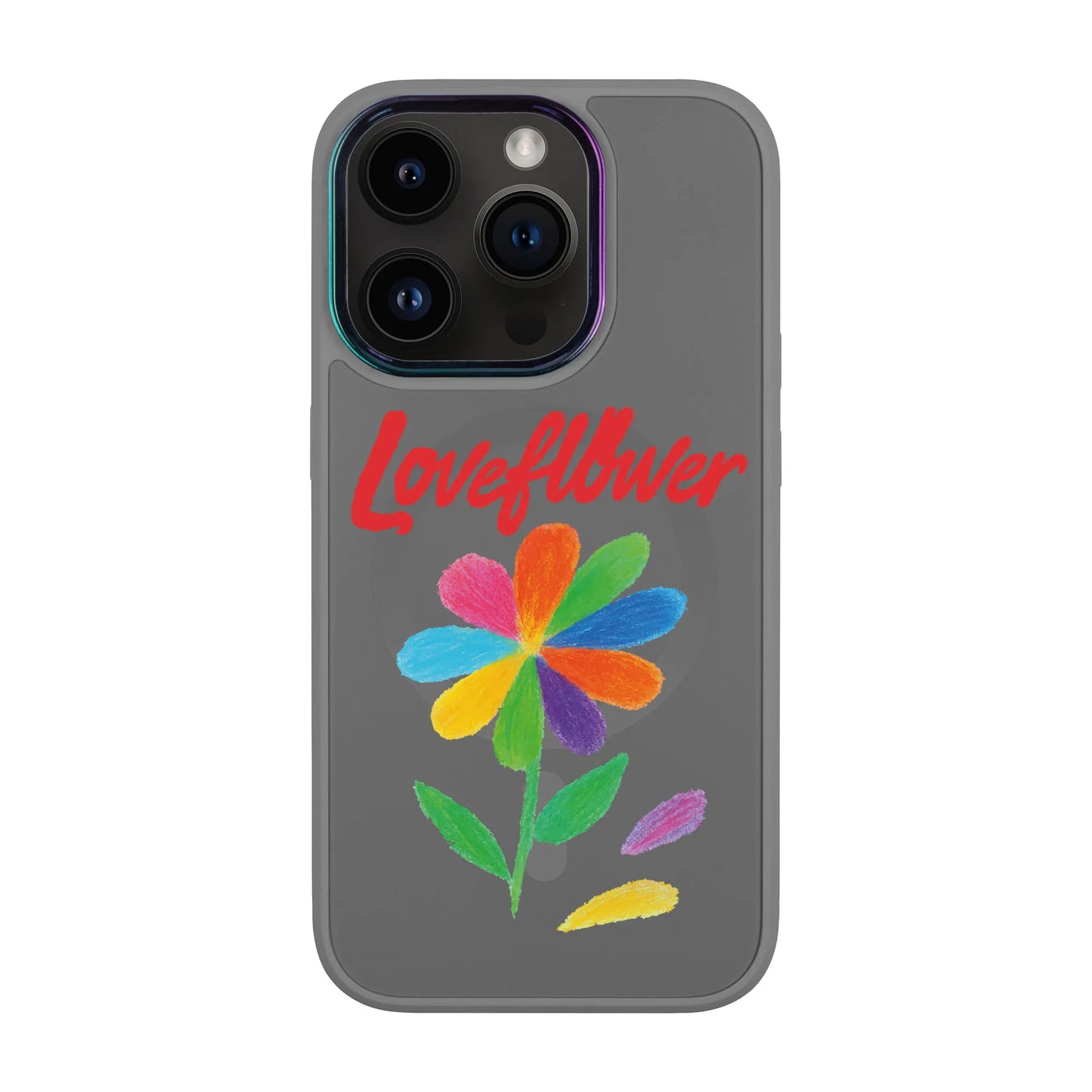 LOVE FLOWER-iPhone 12 Pro Vigor Kılıf MagSafe Özellikli