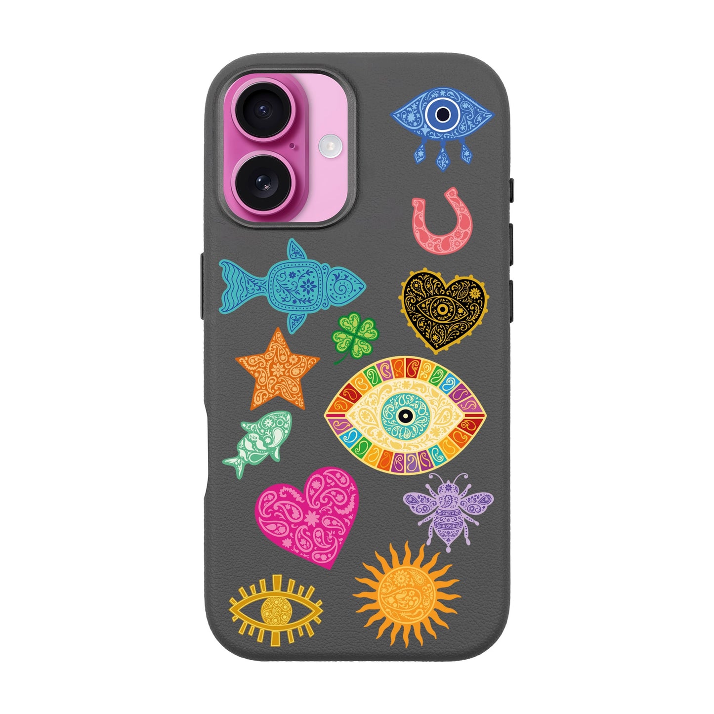 CHARMS BY BERRİN ÖZKAN-iPhone 16 Plus Leather Premium Kılıf MagSafe Özellikli