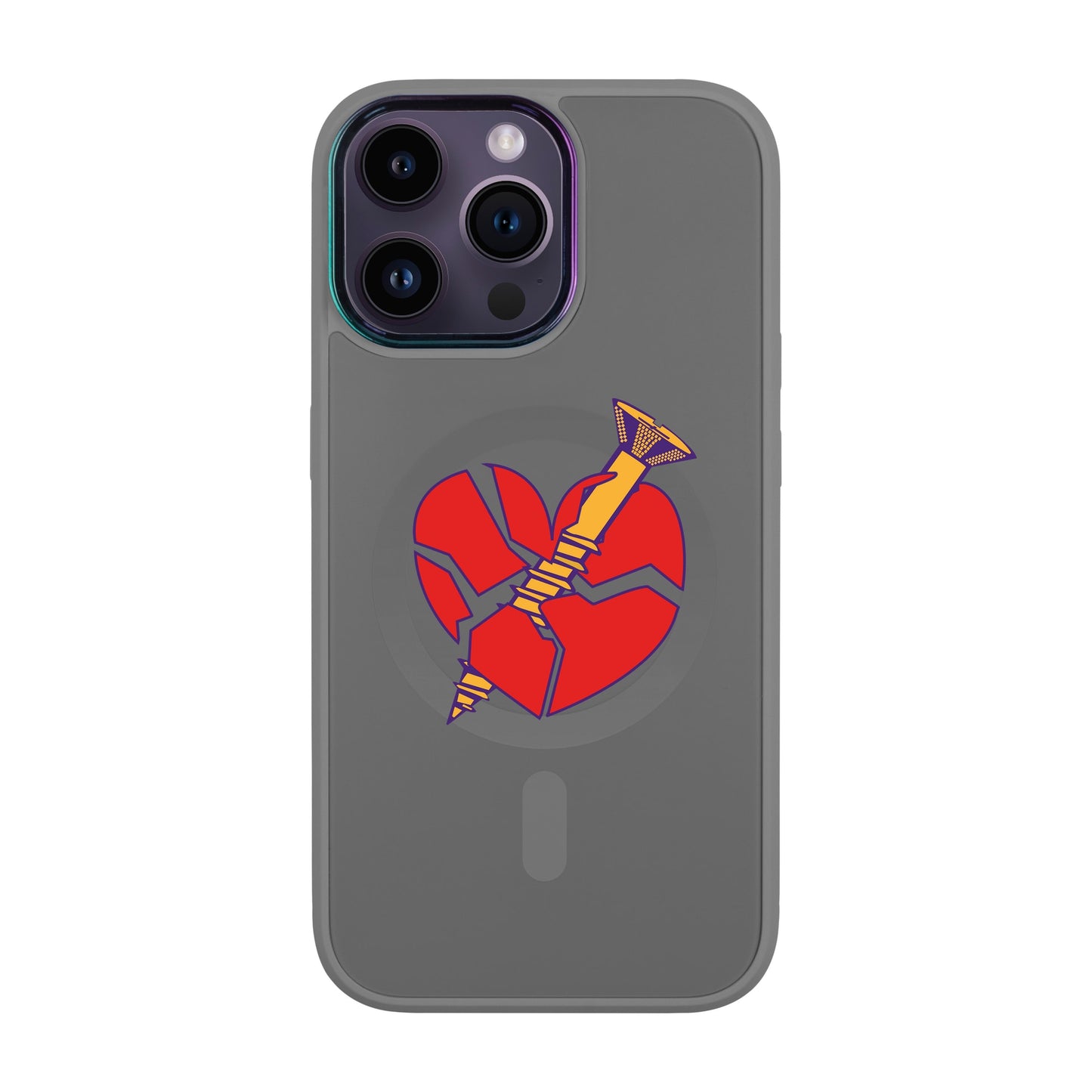 BROKEN HEART-iPhone 13 Pro Max Vigor Kılıf MagSafe Özellikli