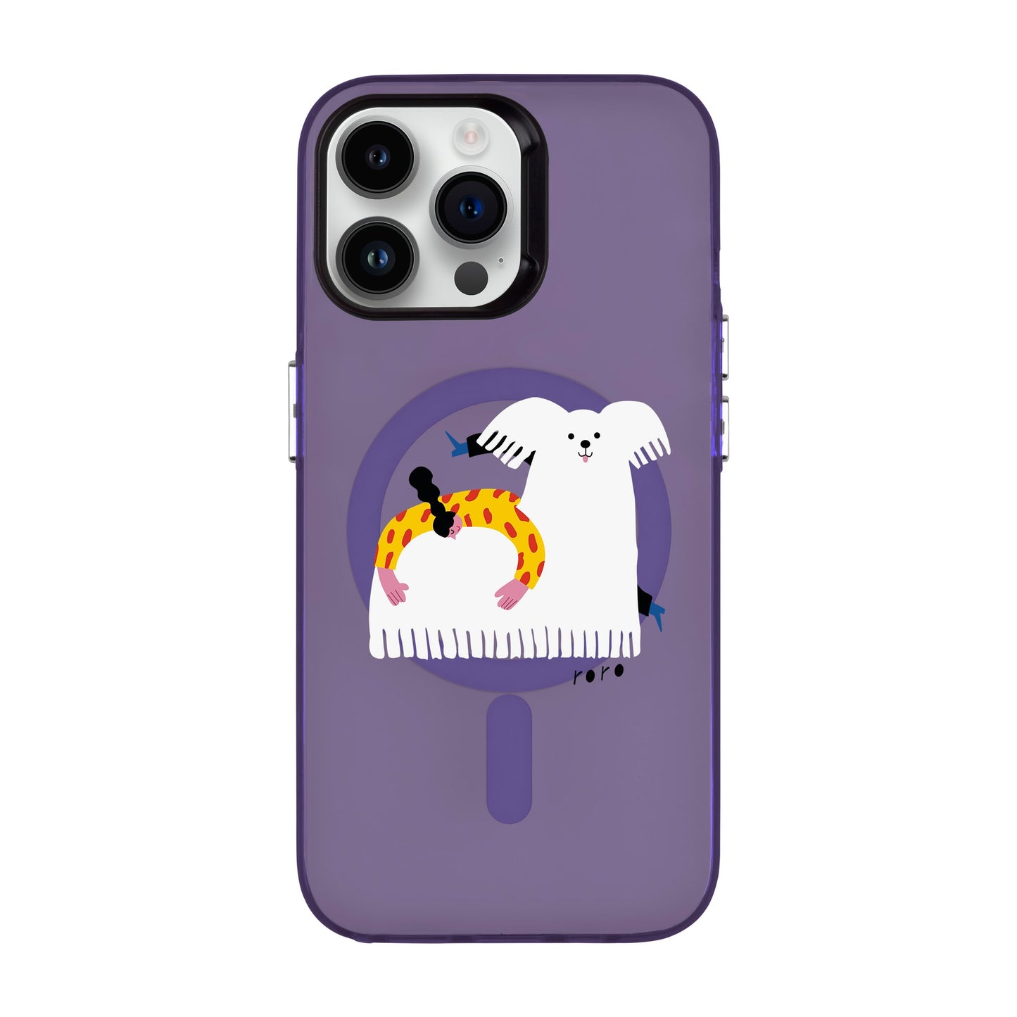 FANCY DOG-iPhone 14 Pro Max Hold Kılıf MagSafe Özellikli