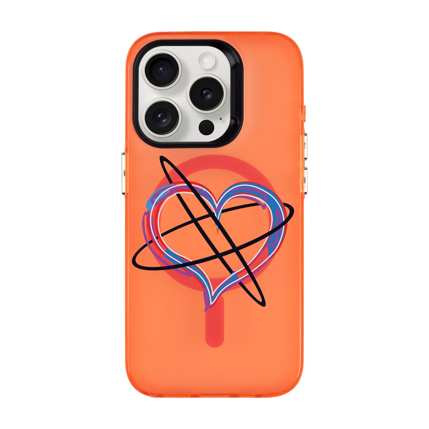 HEART ATTACK-iPhone 15 Pro Hold Kılıf MagSafe Özellikli