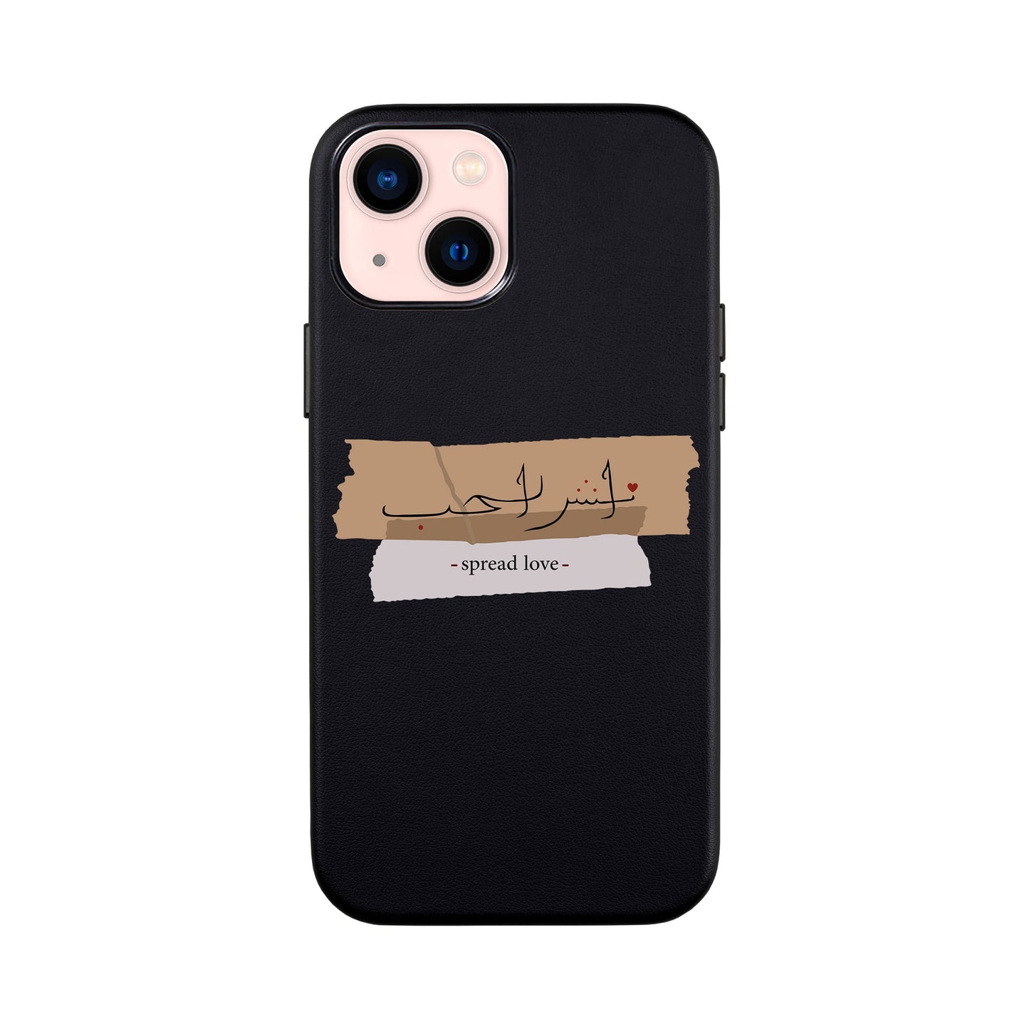 SPREAD LOVE-iPhone 13 Mini Leather Kılıf