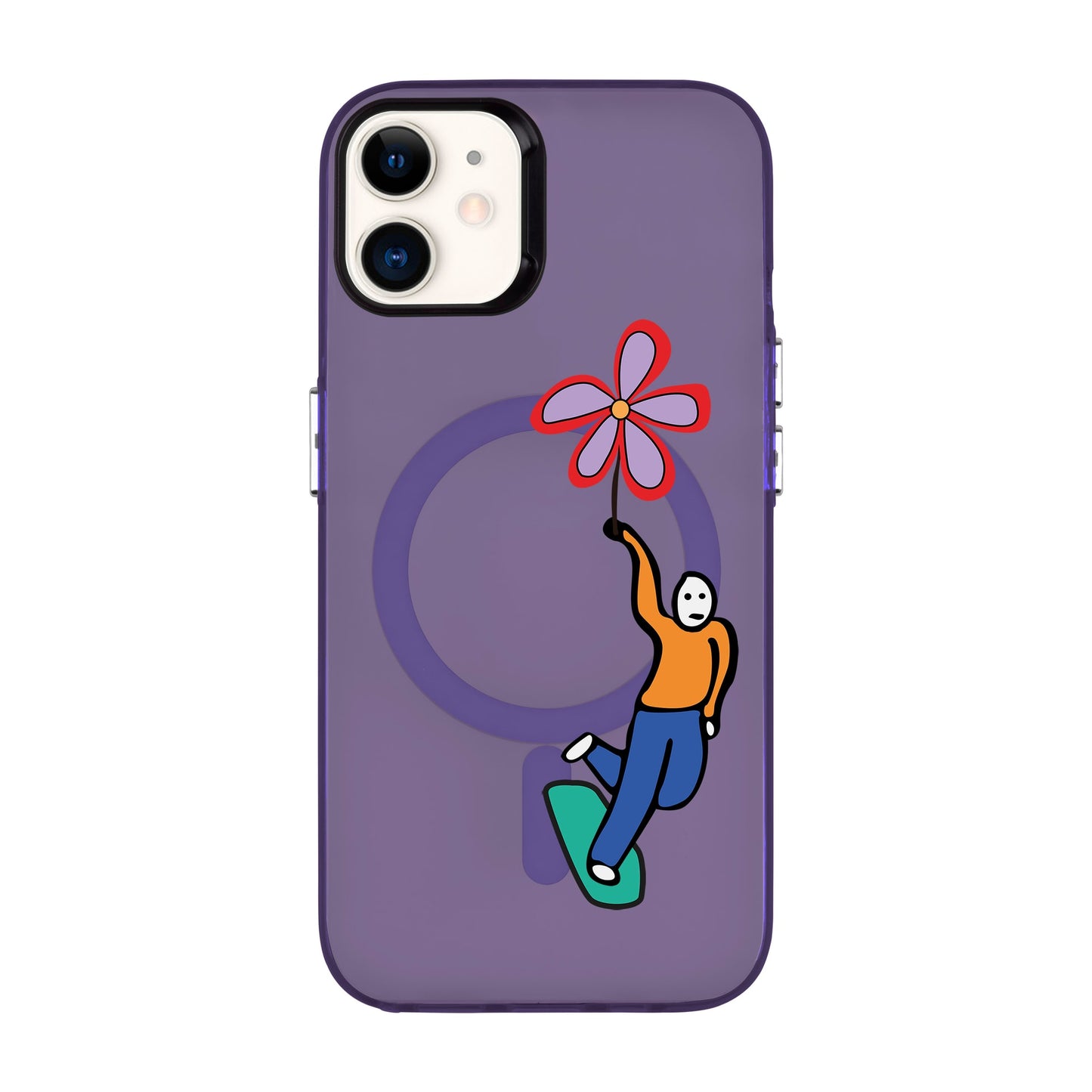 SKATEBOARDER-iPhone 11 Hold Kılıf MagSafe Özellikli