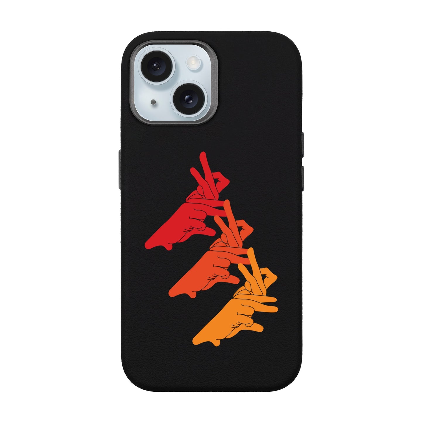 BUNNY MARCH-iPhone 15 Leather Premium Kılıf MagSafe Özellikli