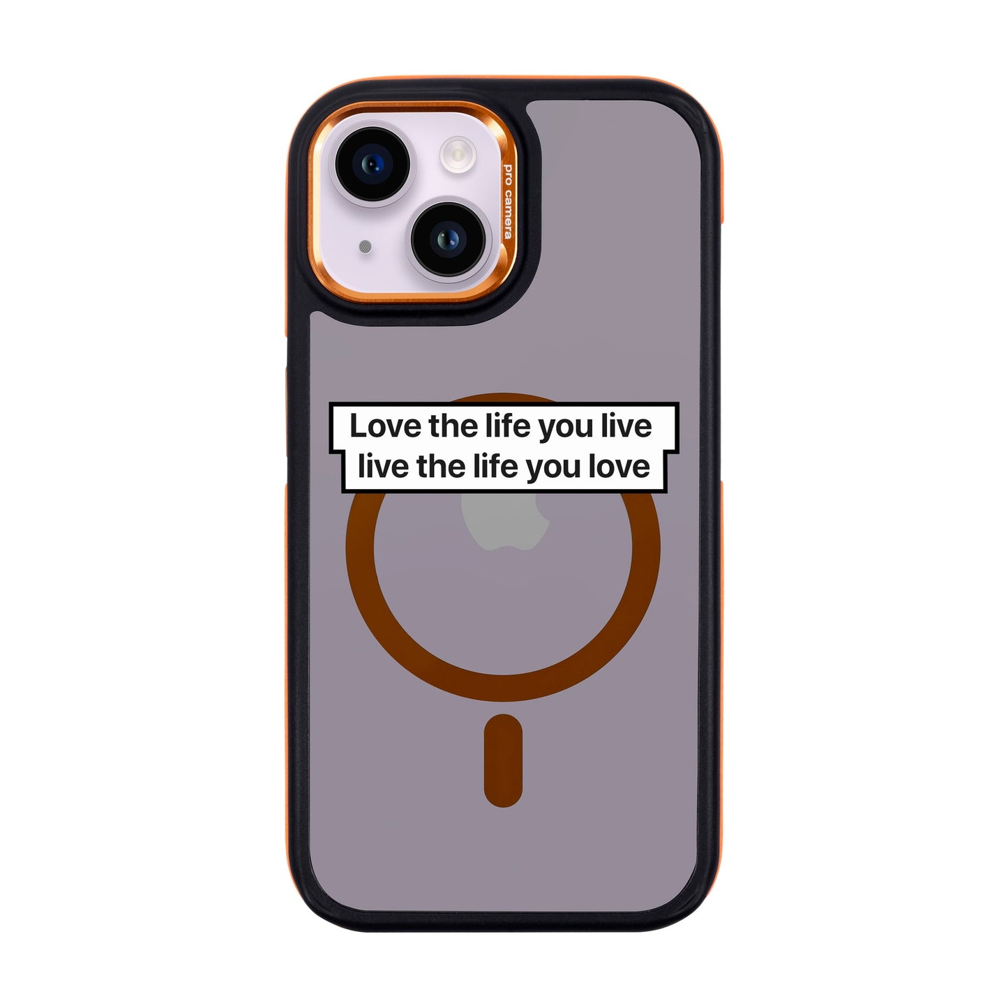 LOVE THE LIFE-iPhone 14 Dark Kılıf MagSafe Özellikli