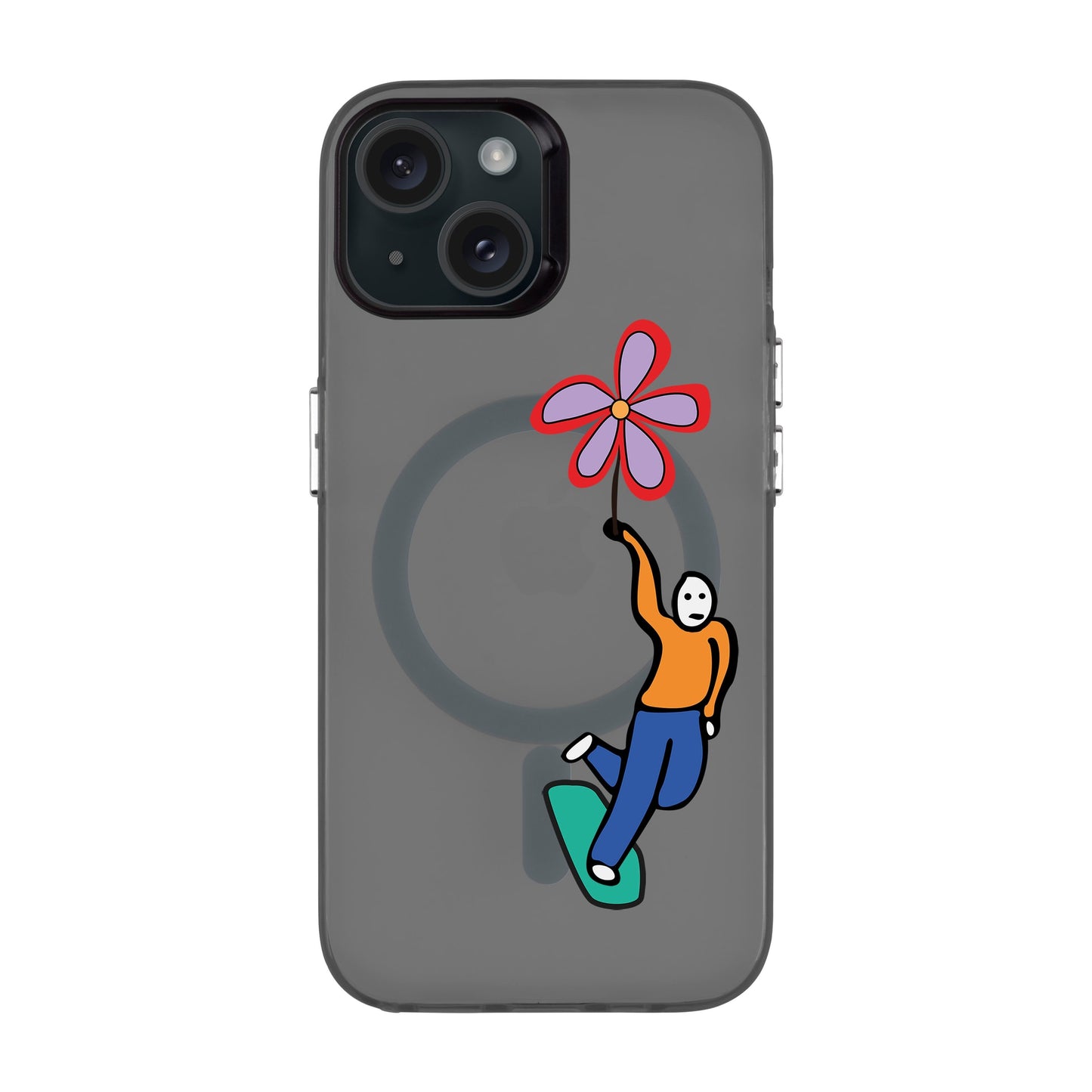 SKATEBOARDER-iPhone 15 Hold Kılıf MagSafe Özellikli