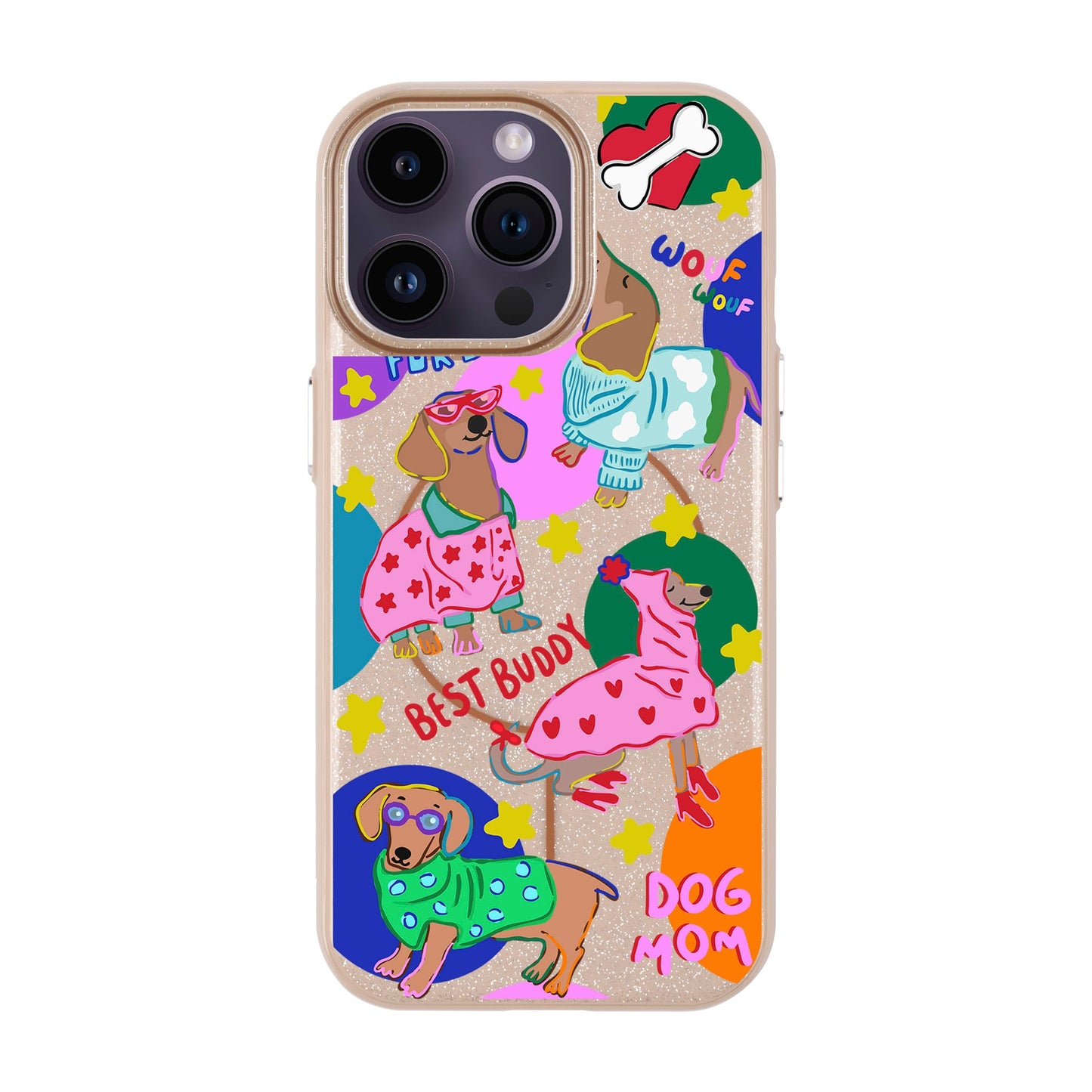 DOG MOM-iPhone 14 Pro Max Radiant Kılıf MagSafe Özellikli