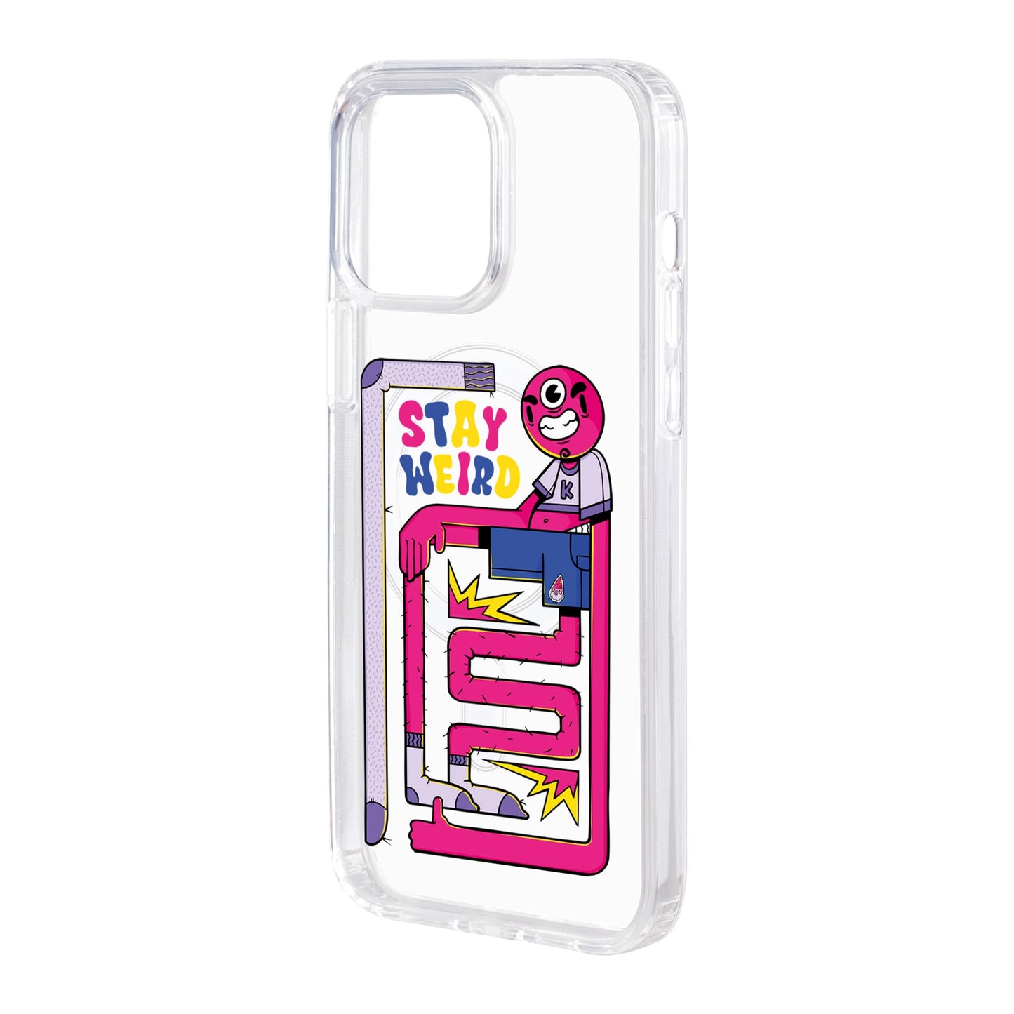 OG TOOTHY-iPhone 15 Pro Max Solid Kılıf MagSafe Özellikli