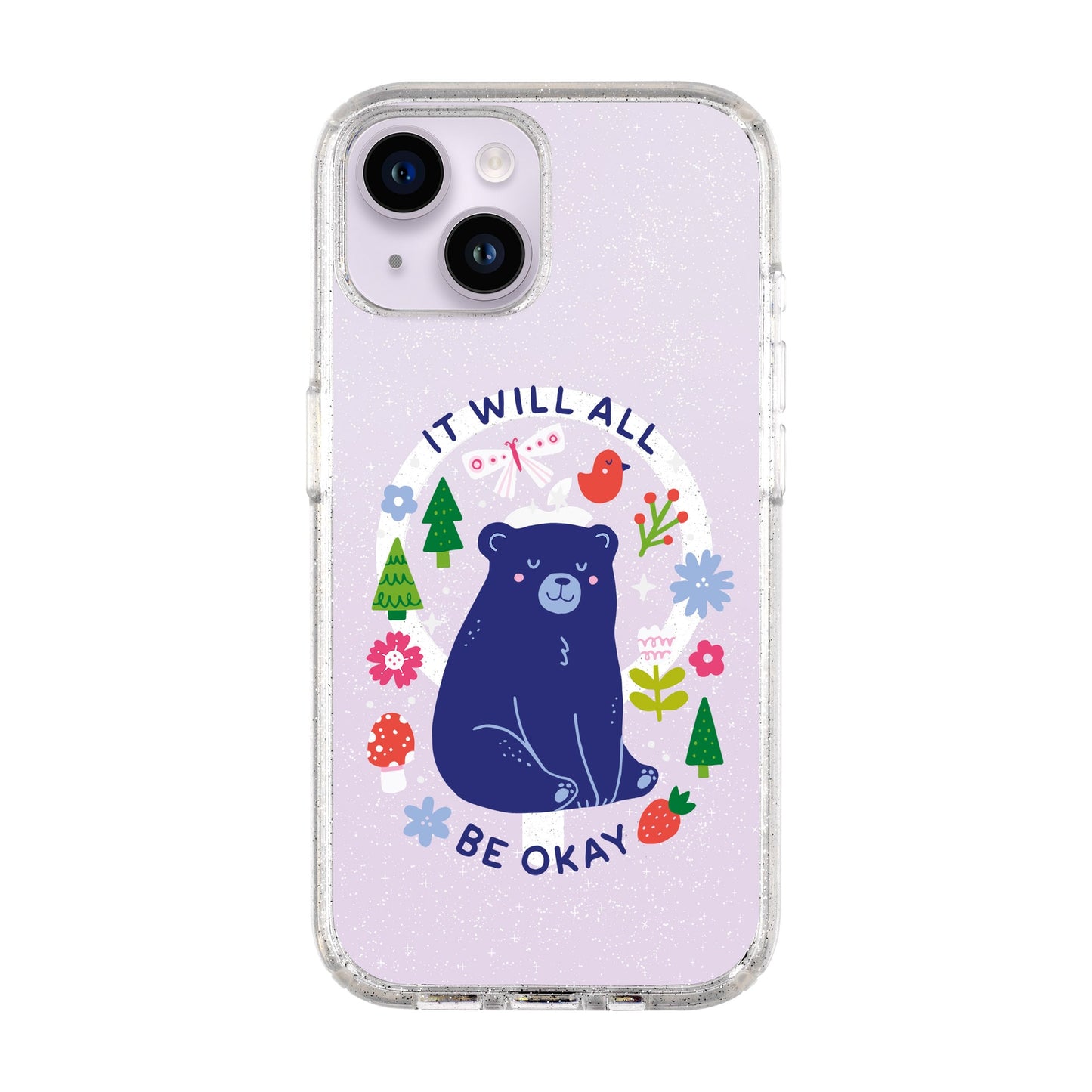 BE OKAY-iPhone 13 Shiny Kılıf MagSafe Özellikli