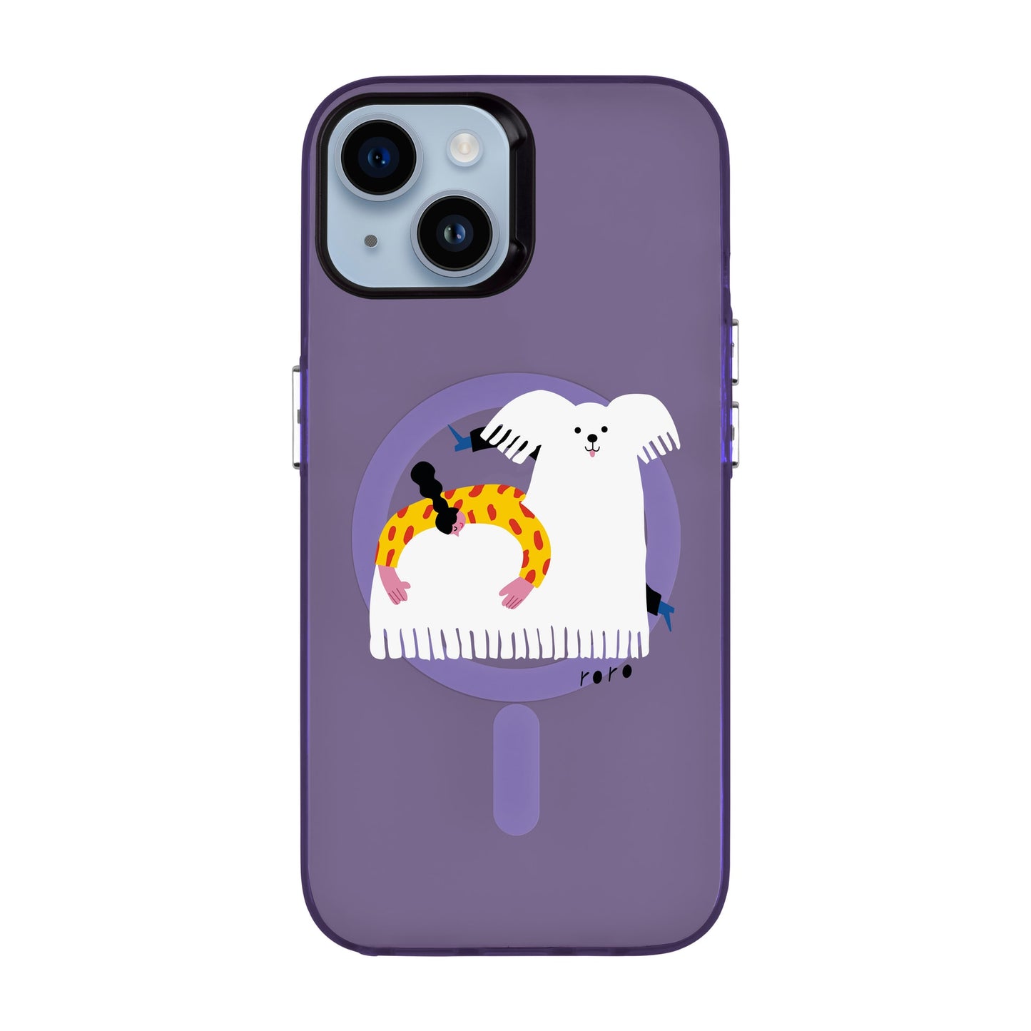 FANCY DOG-iPhone 14 Hold Kılıf MagSafe Özellikli
