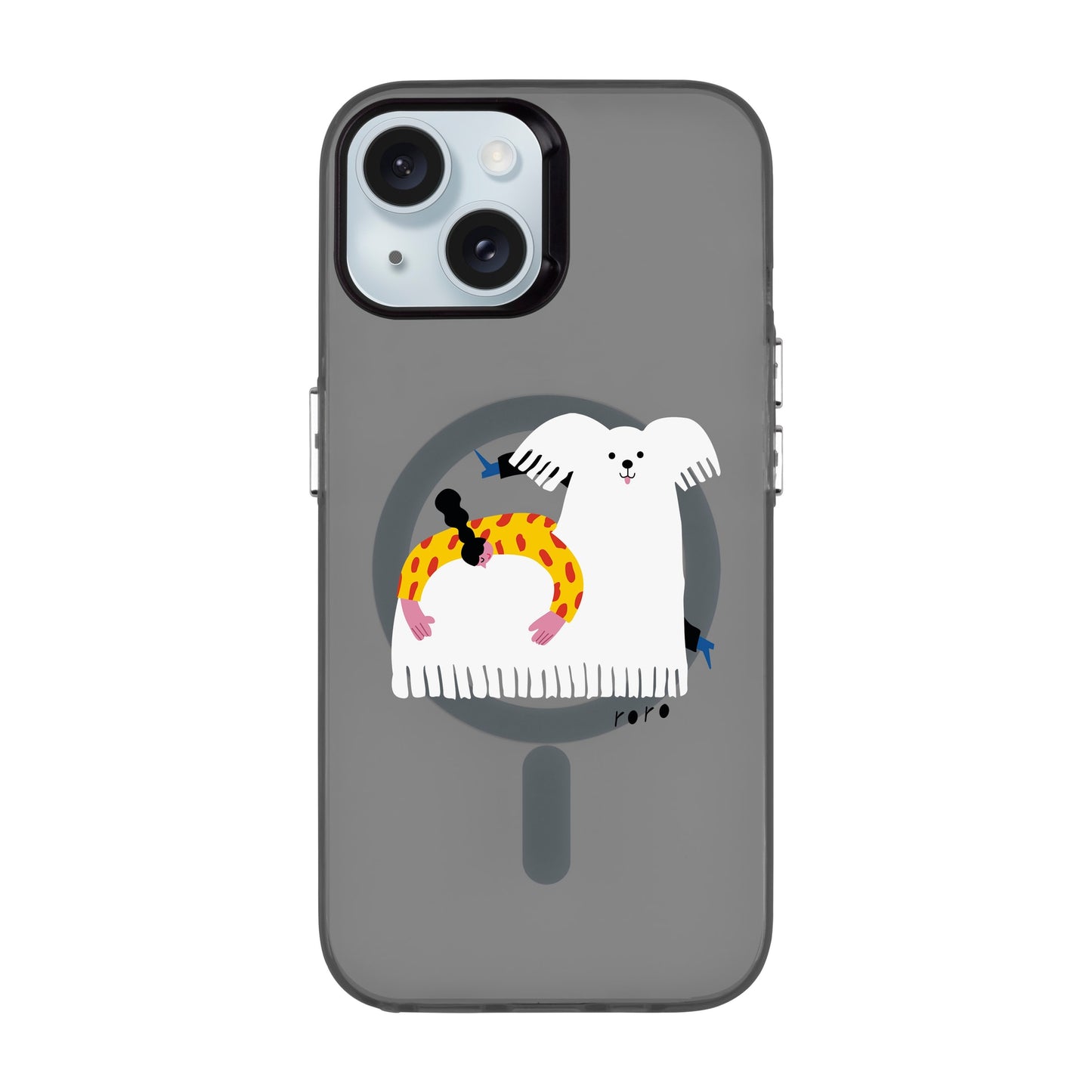 FANCY DOG-iPhone 15 Hold Kılıf MagSafe Özellikli