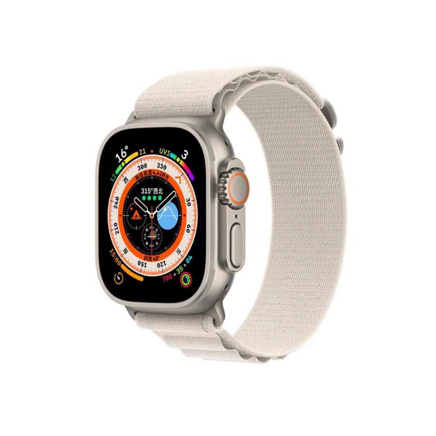 Apple Watch Alpine Kordon-Beyaz