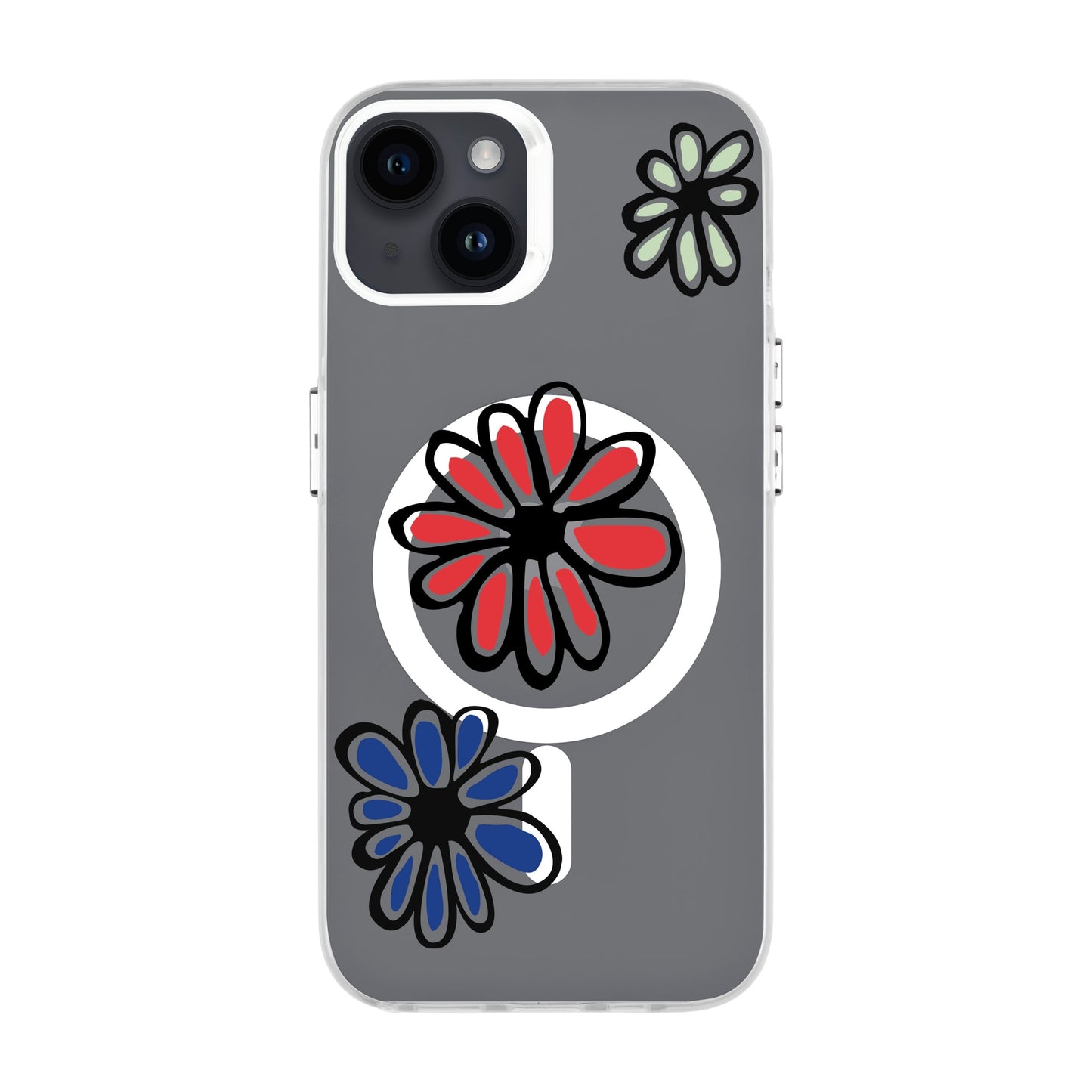 FLORIST-iPhone 14 Plus Hold Kılıf MagSafe Özellikli