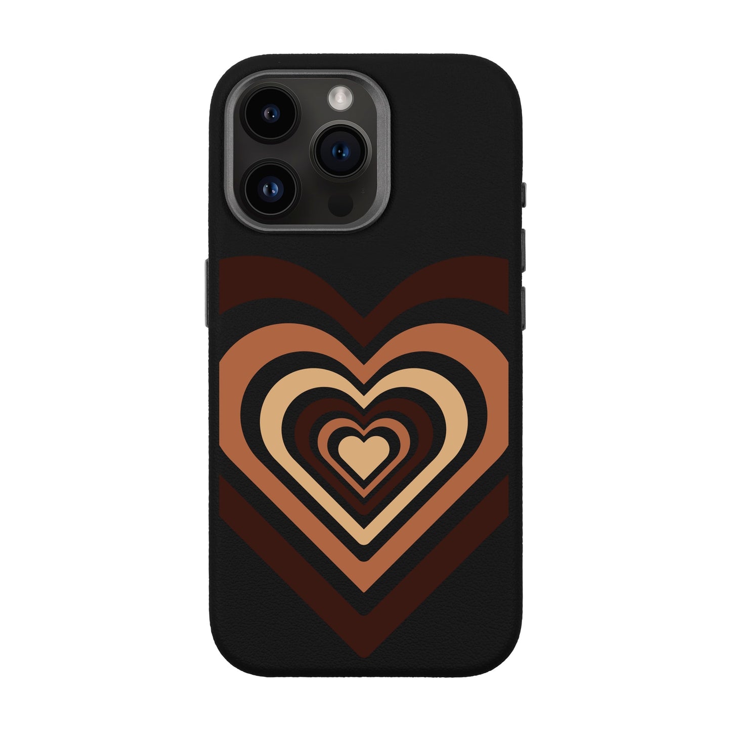 HEART-iPhone 14 Pro Max Leather Premium Kılıf MagSafe Özellikli