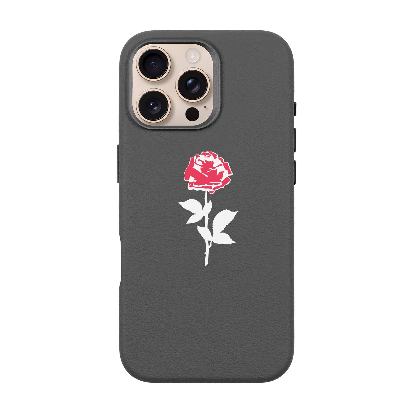 NATUREL ROSE-iPhone 16 Pro Max Leather Premium Kılıf MagSafe Özellikli