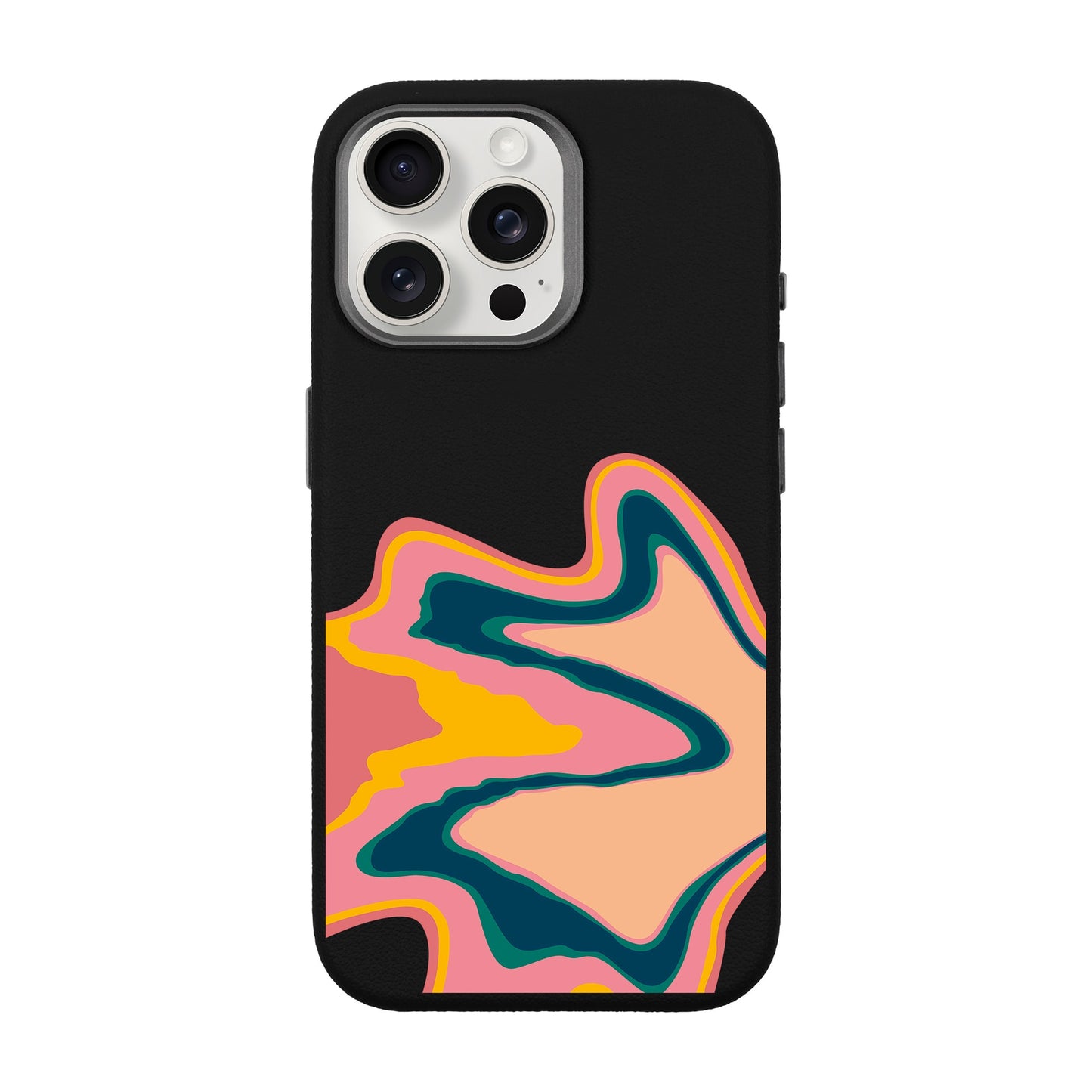 US IN ESSENCE-iPhone 15 Pro Max Leather Premium Kılıf MagSafe Özellikli