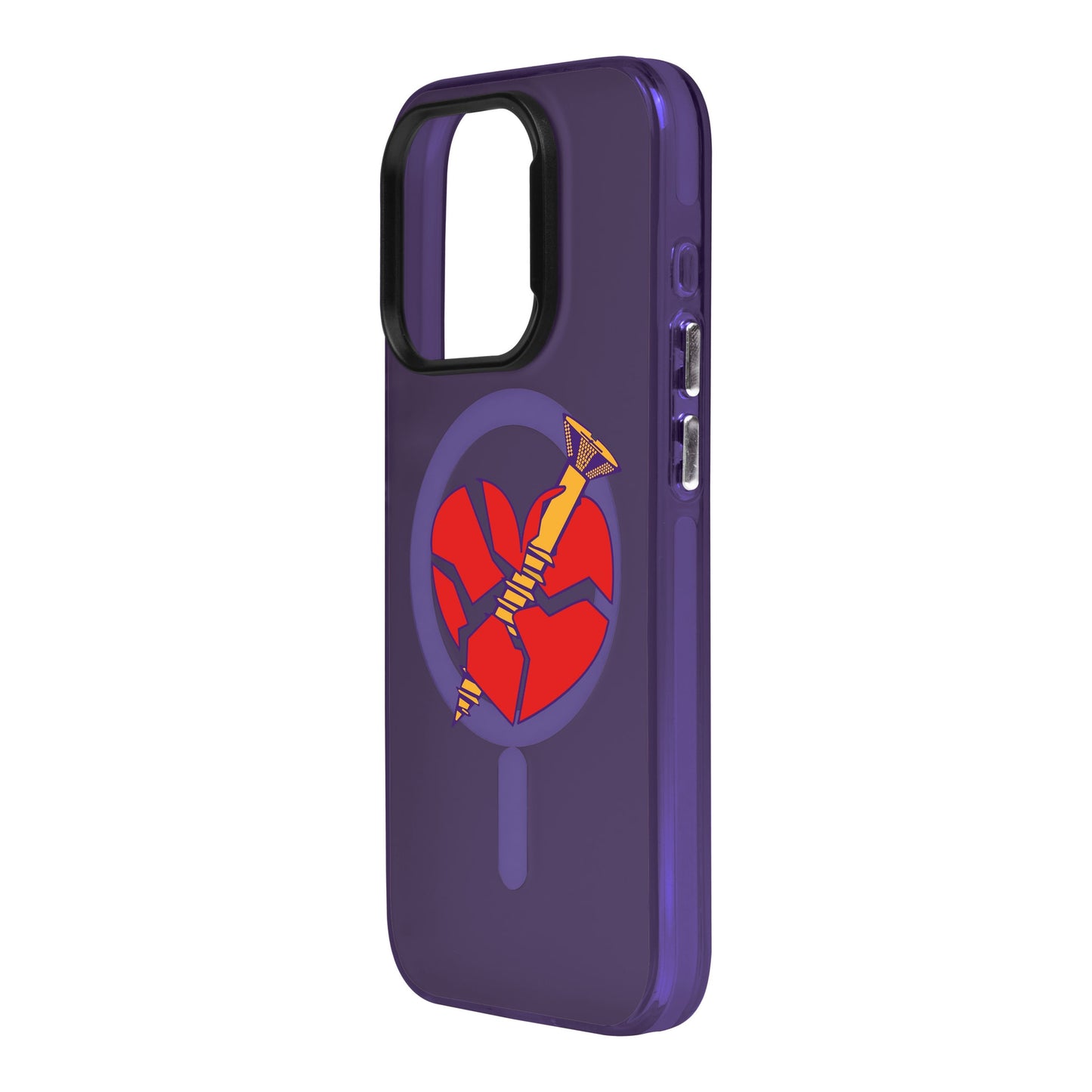 BROKEN HEART-iPhone 13 Pro Max Hold Kılıf MagSafe Özellikli
