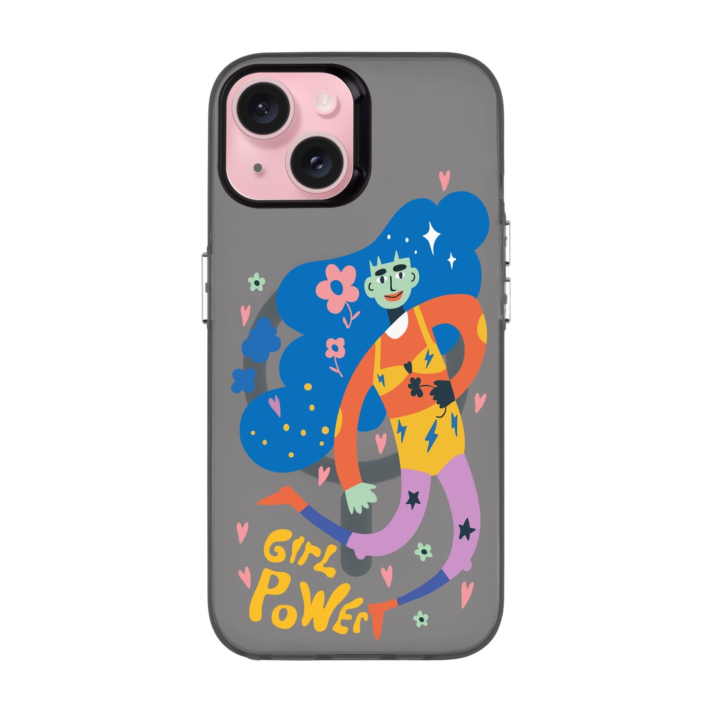 GIRL POWER-iPhone 15 Hold Kılıf MagSafe Özellikli