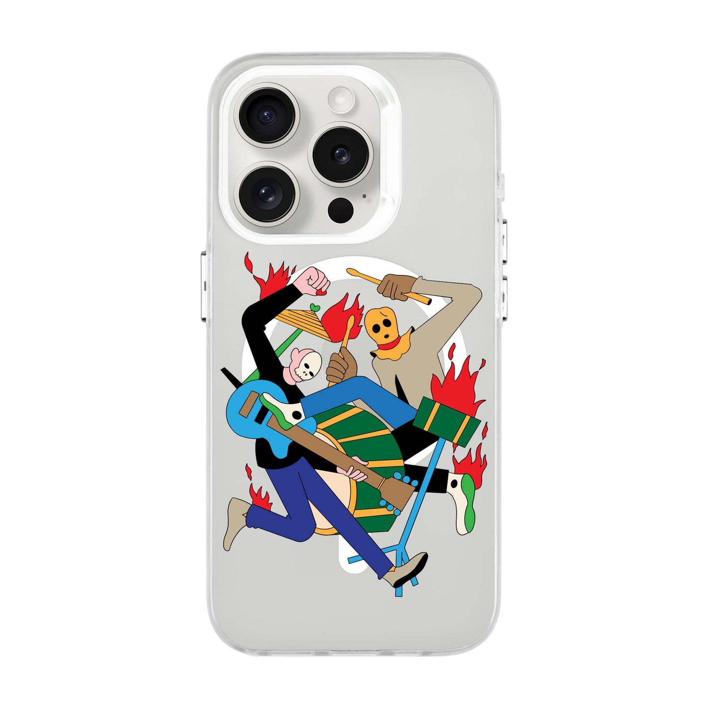 MONSTER MASH-iPhone 15 Pro Hold Kılıf MagSafe Özellikli