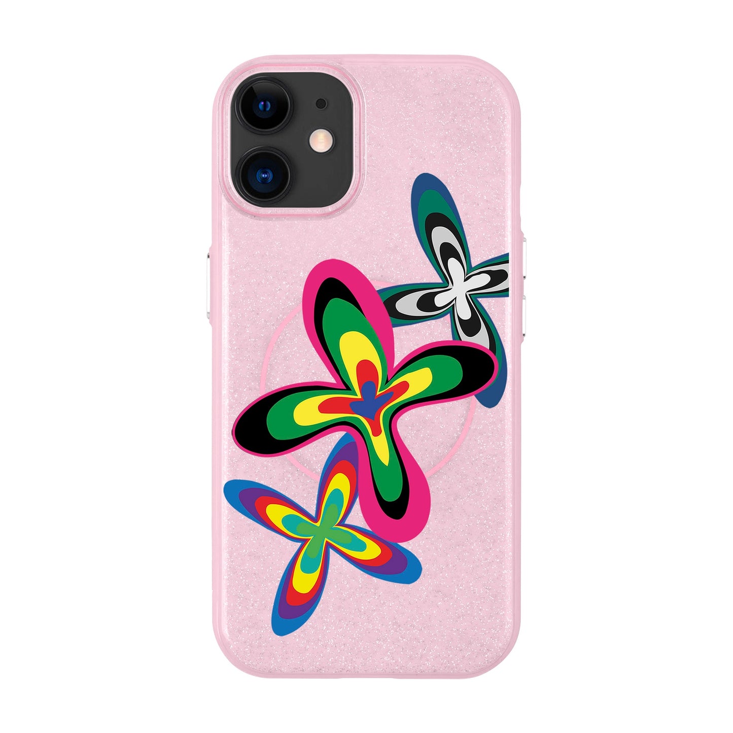 COLOR FLOWER-iPhone 11 Radiant Kılıf MagSafe Özellikli