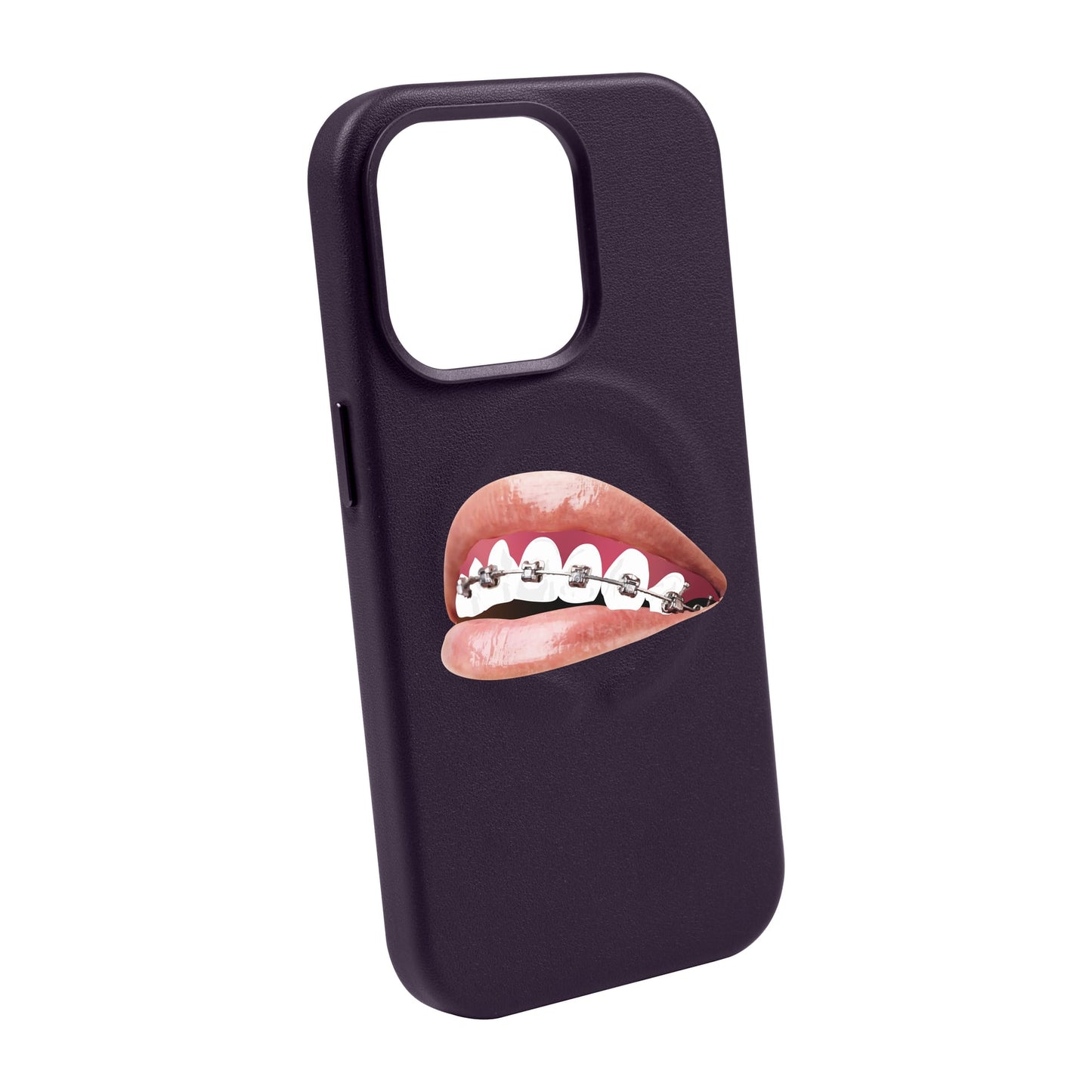 ORTHODONTIST-iPhone 14 Pro Max Leather Kılıf MagSafe Özellikli