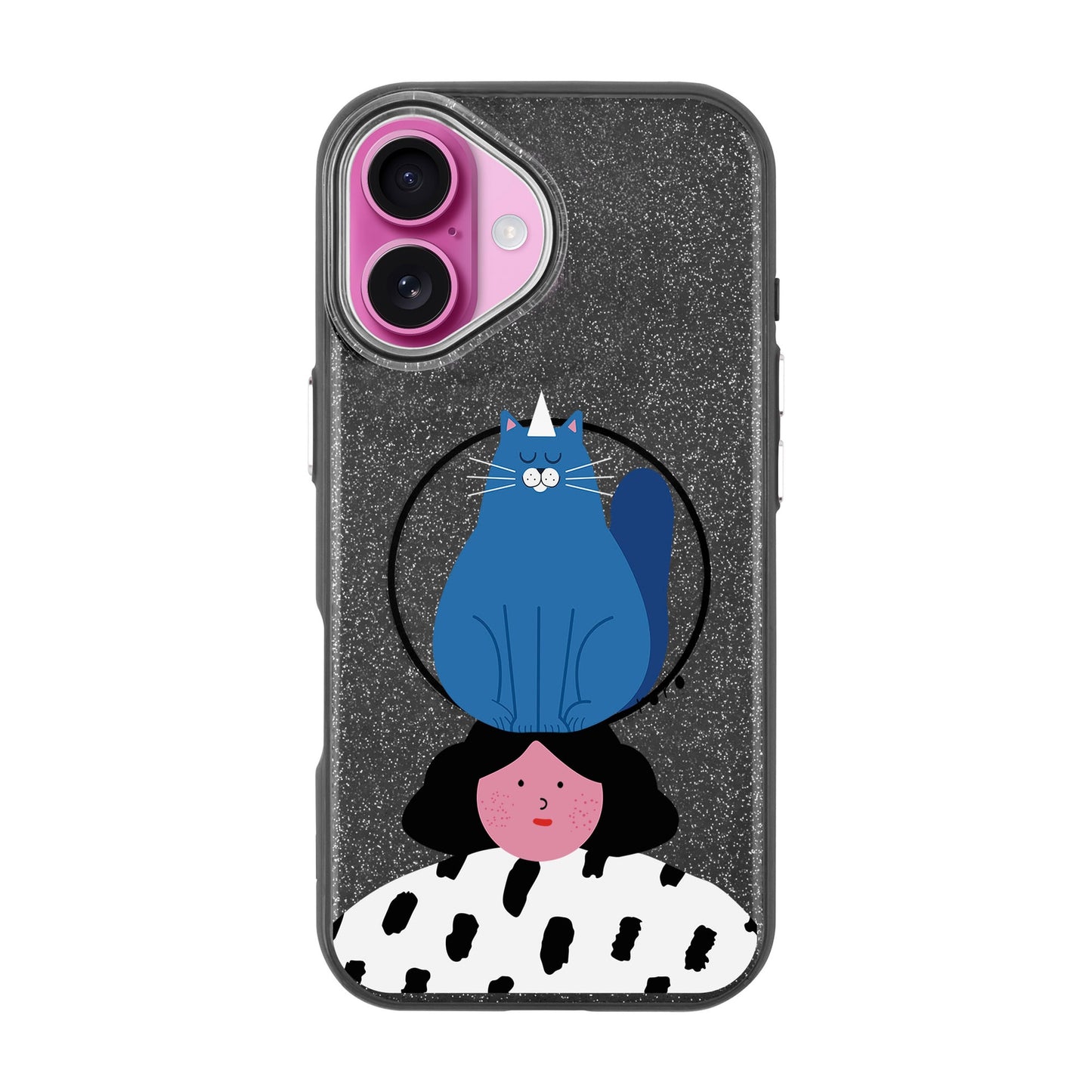 NAUGHTY CAT-iPhone 16 Plus Radiant Kılıf MagSafe Özellikli