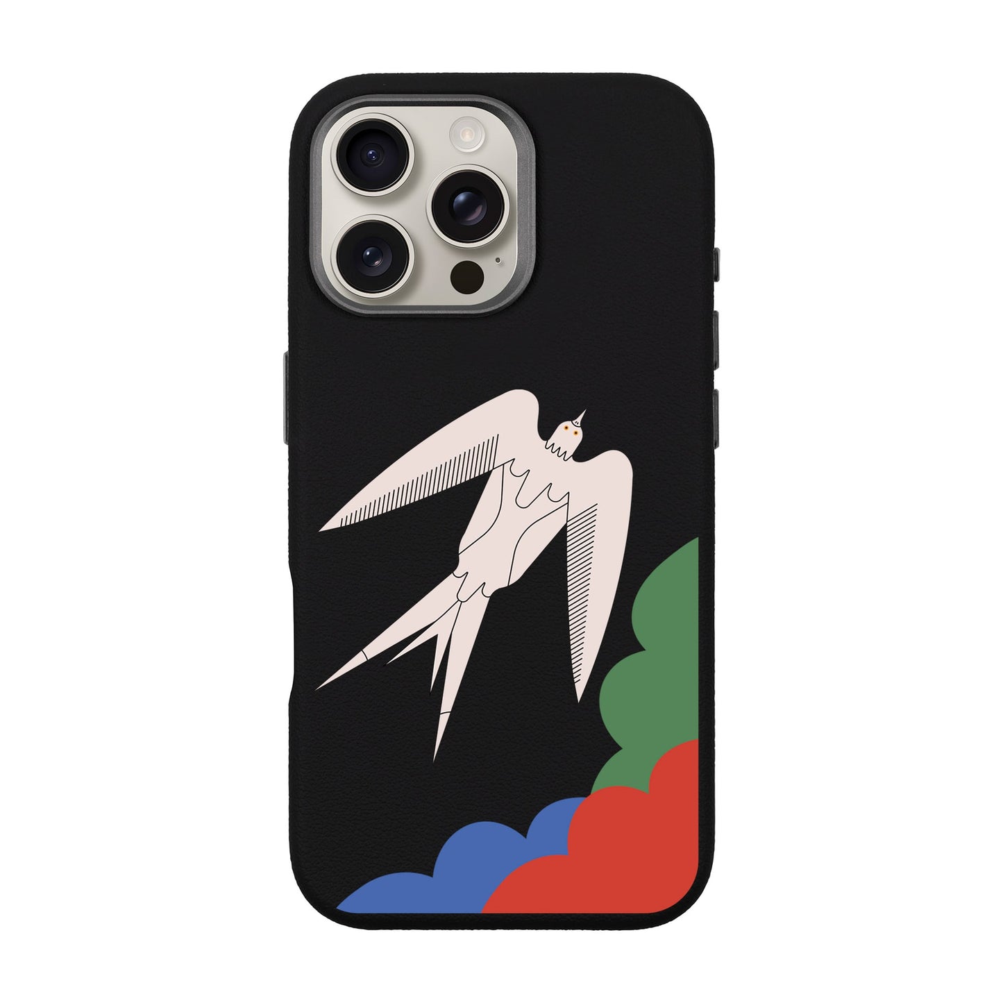 L’OISEAU LIBRE-iPhone 16 Pro Max Leather Premium Kılıf MagSafe Özellikli