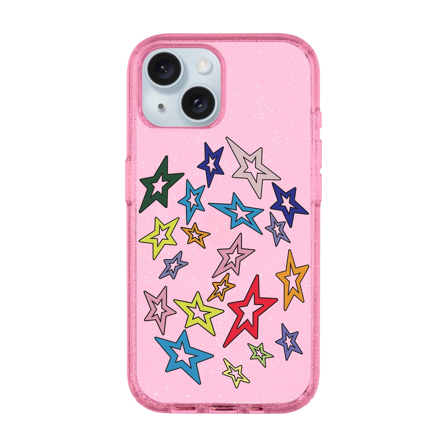 STAR-iPhone 15 Plus Shiny Kılıf MagSafe Özellikli