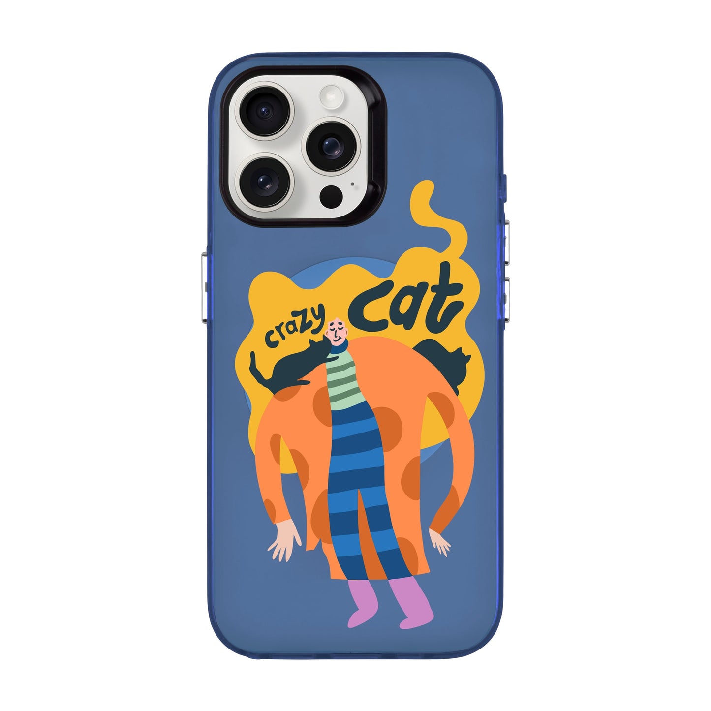 CRAZY CAT-iPhone 15 Pro Max Hold Kılıf MagSafe Özellikli
