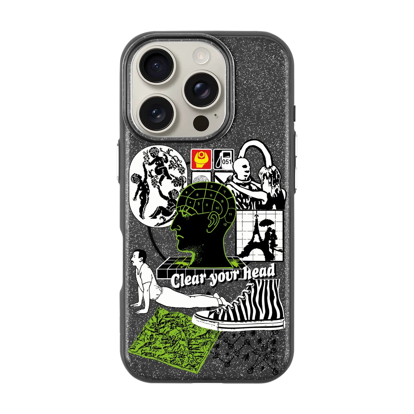 CLEAR YOUR HEAD-iPhone 16 Pro Radiant Kılıf MagSafe Özellikli