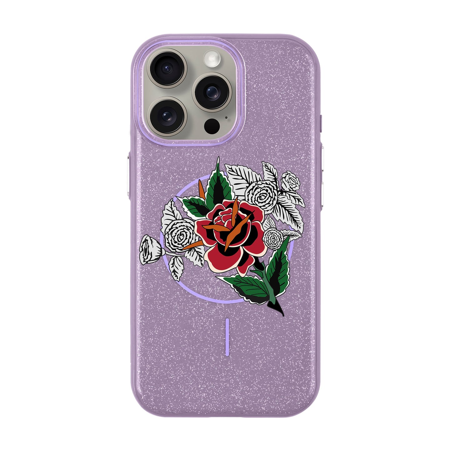 DRY ROSE-iPhone 15 Pro Max Radiant Kılıf MagSafe Özellikli