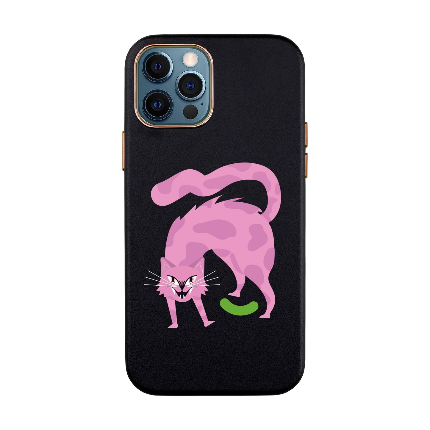 GRUMBLEPAWS-iPhone 11 Pro Max Leather Kılıf