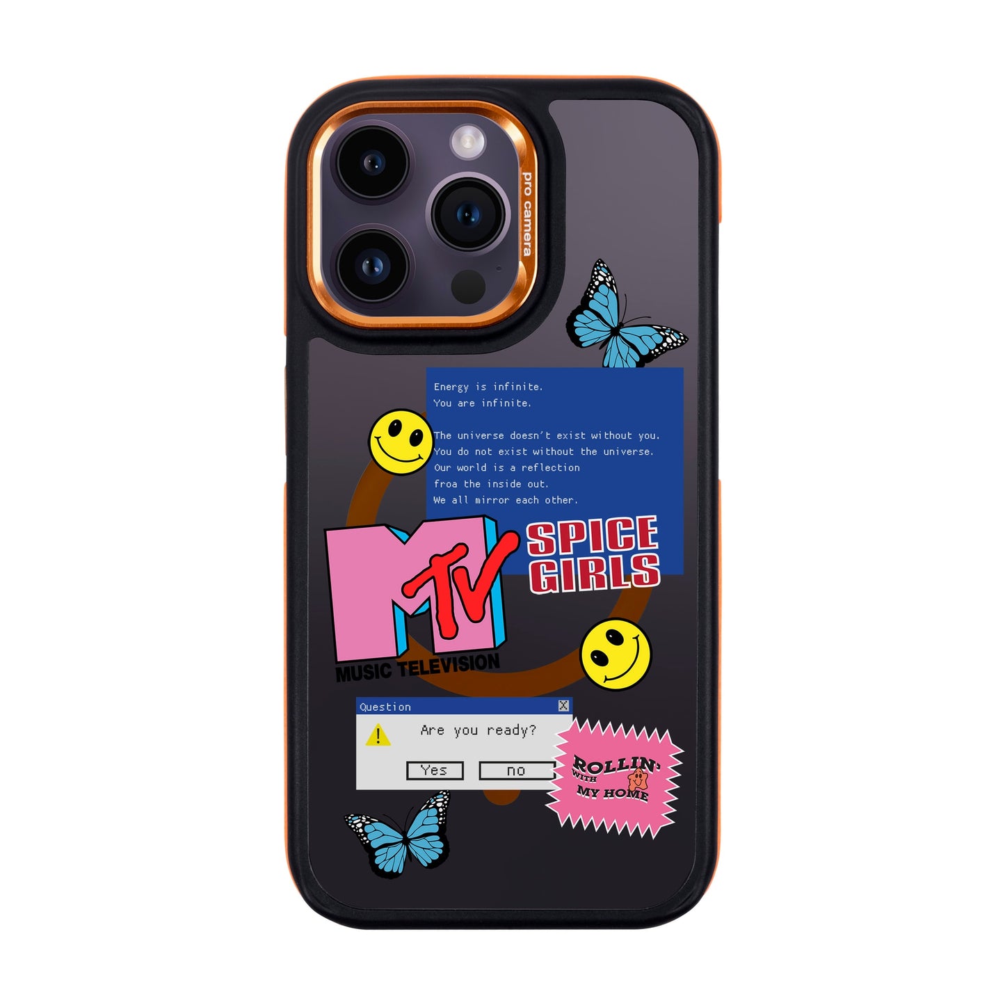 ARE YOU READY-iPhone 14 Pro Max Dark Kılıf MagSafe Özellikli