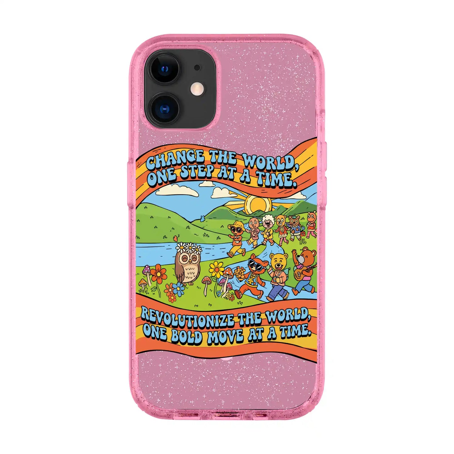 CHANGE THE WORLD-iPhone 11 Shiny Kılıf MagSafe Özellikli
