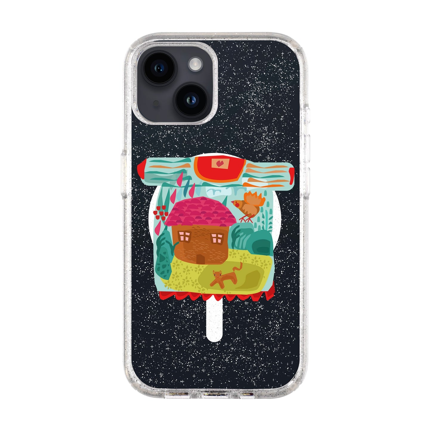 SİHİRLİ KAZAK-iPhone 14 Shiny Kılıf MagSafe Özellikli