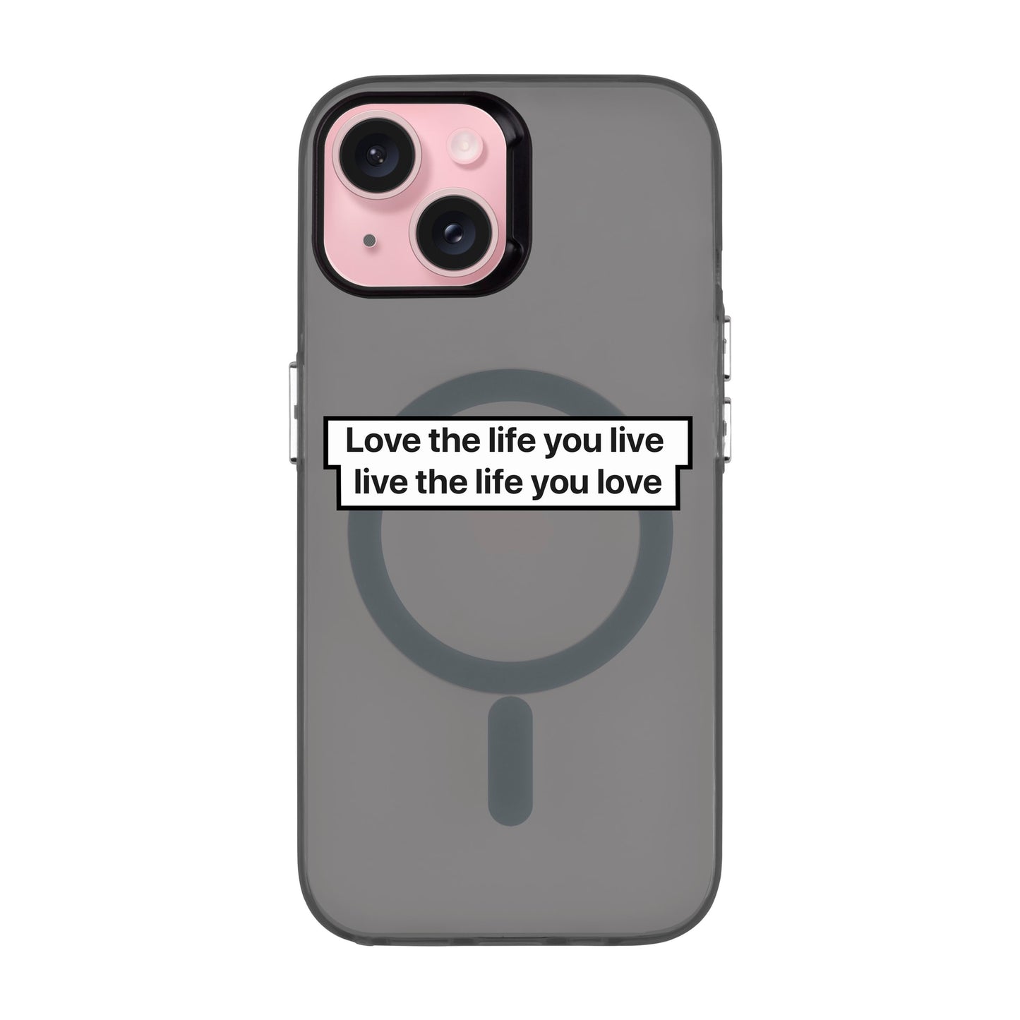 LOVE THE LIFE-iPhone 15 Hold Kılıf MagSafe Özellikli