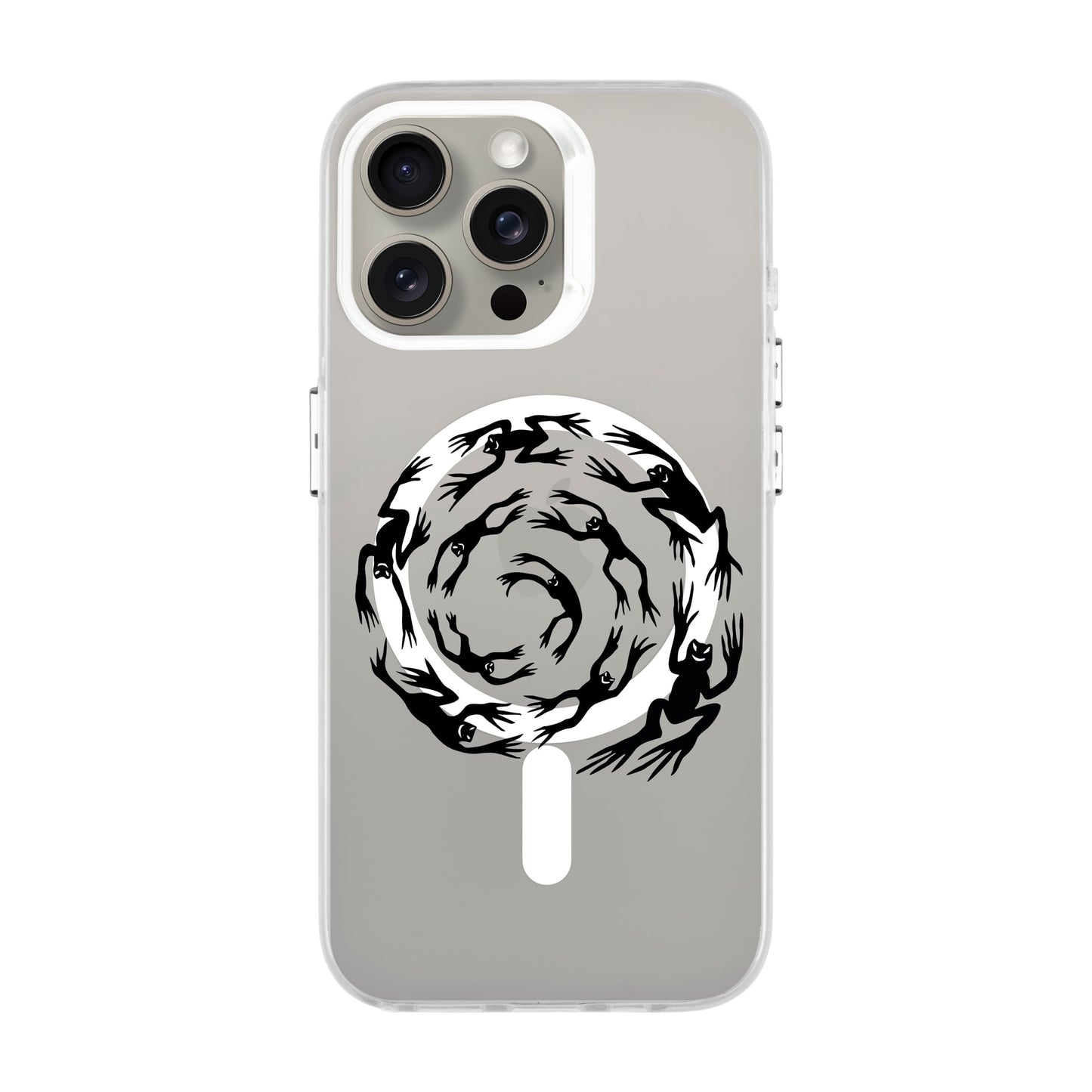 SWIRLING FROG-iPhone 15 Pro Max Hold Kılıf MagSafe Özellikli