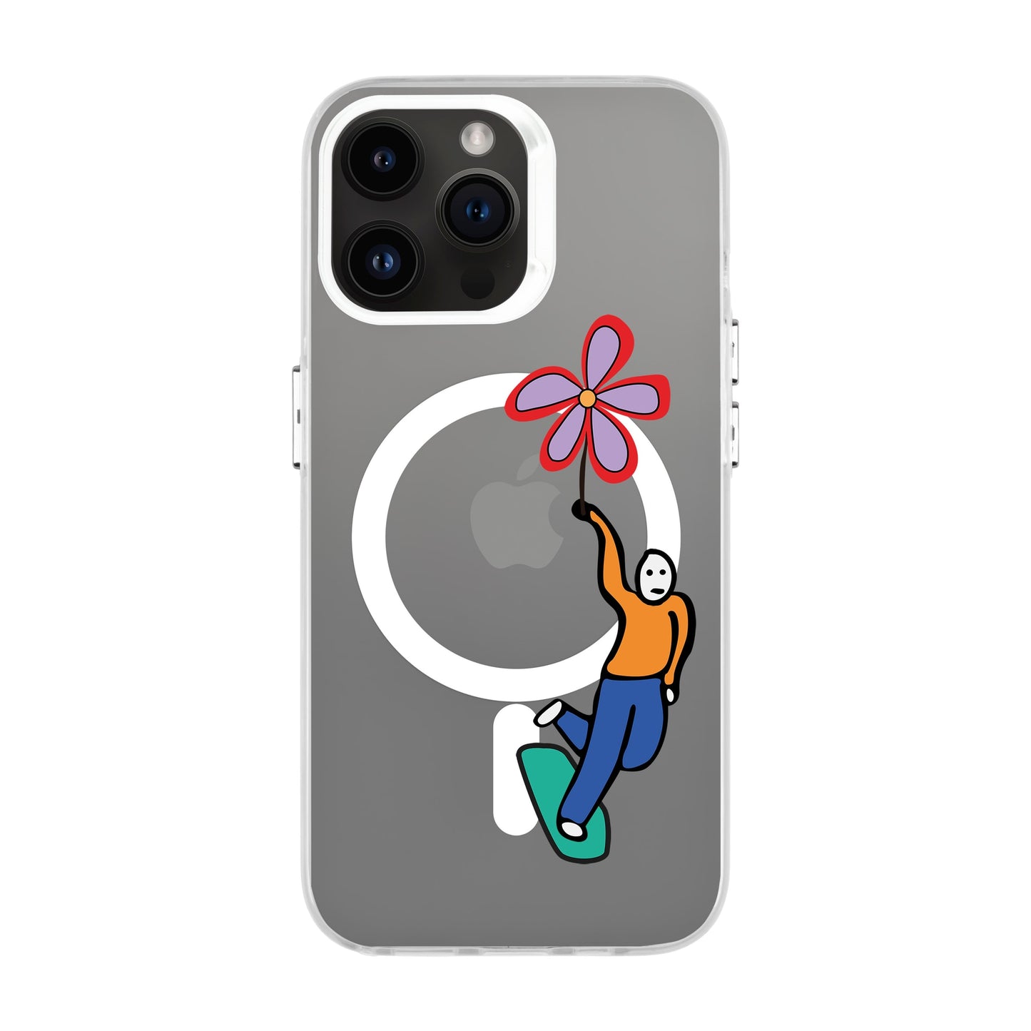 SKATEBOARDER-iPhone 14 Pro Max Hold Kılıf MagSafe Özellikli