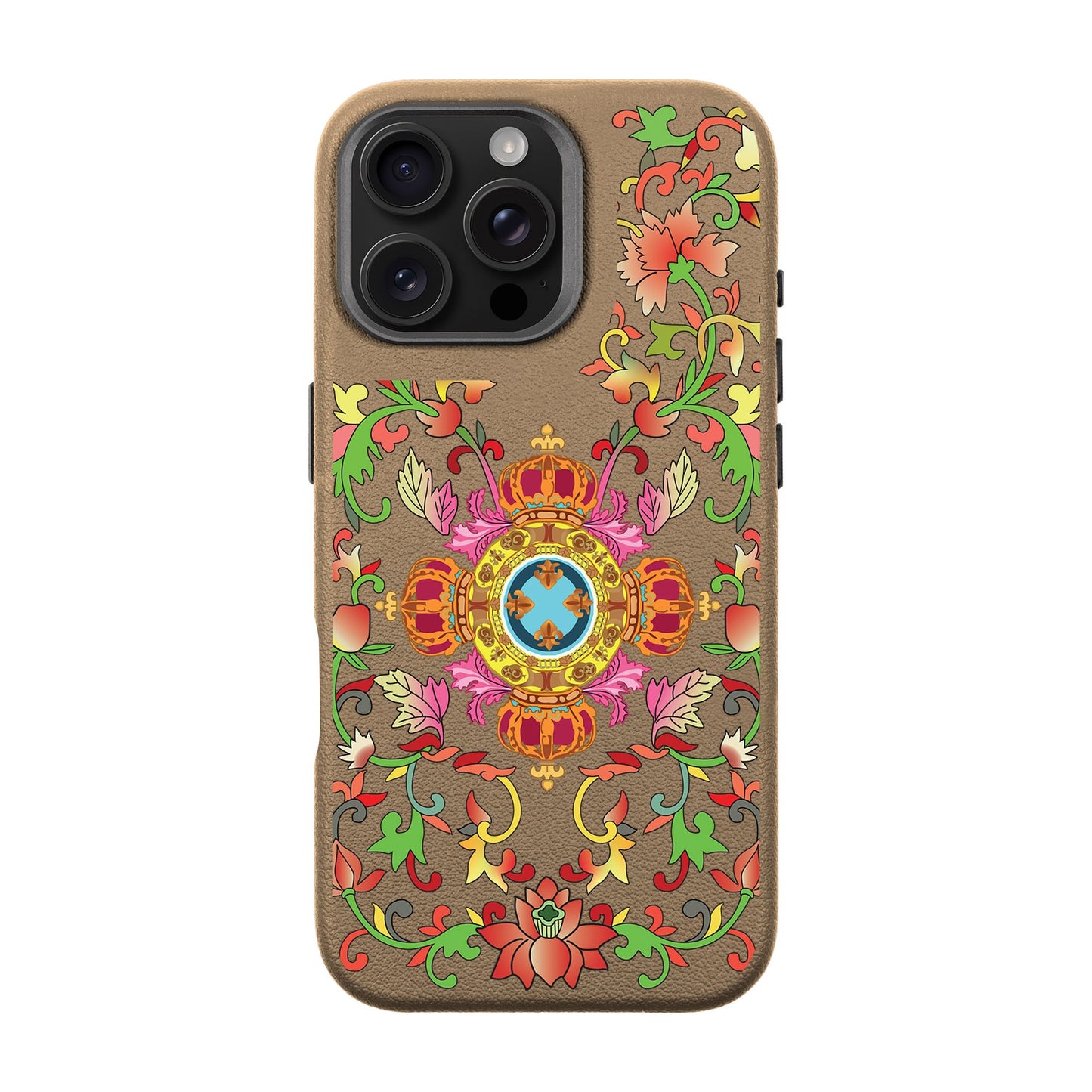 SPIRAL-iPhone 16 Pro Max Leather Premium Kılıf MagSafe Özellikli