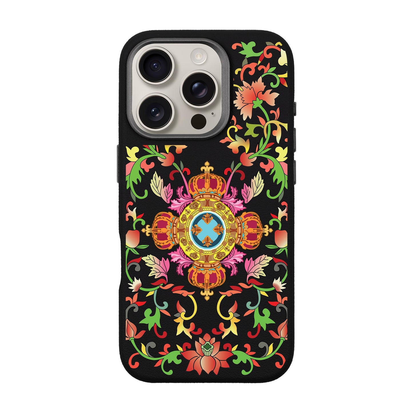 SPIRAL-iPhone 16 Pro Leather Premium Kılıf MagSafe Özellikli