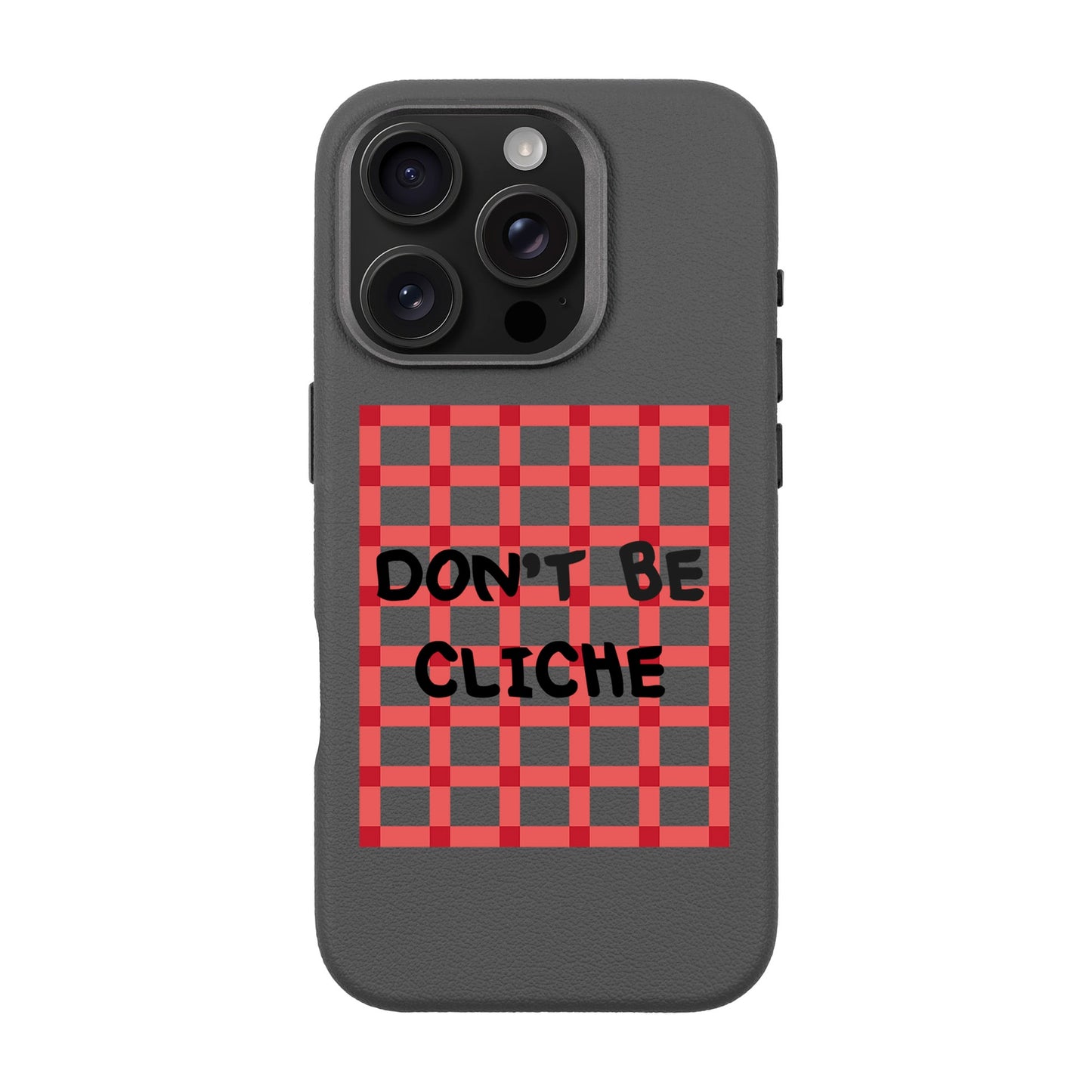 DON'T BE CLICHE-iPhone 16 Pro Leather Premium Kılıf MagSafe Özellikli