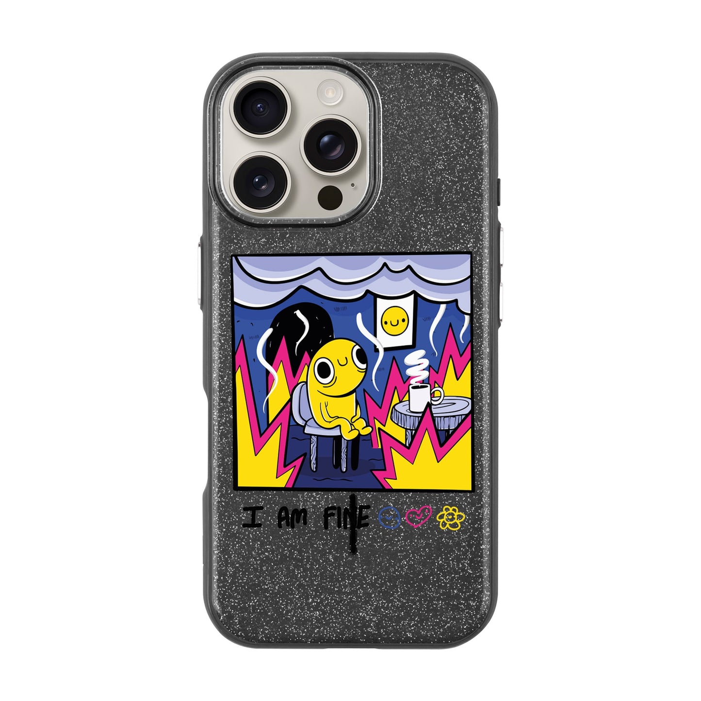 I AM FINE-iPhone 16 Pro Max Radiant Kılıf MagSafe Özellikli