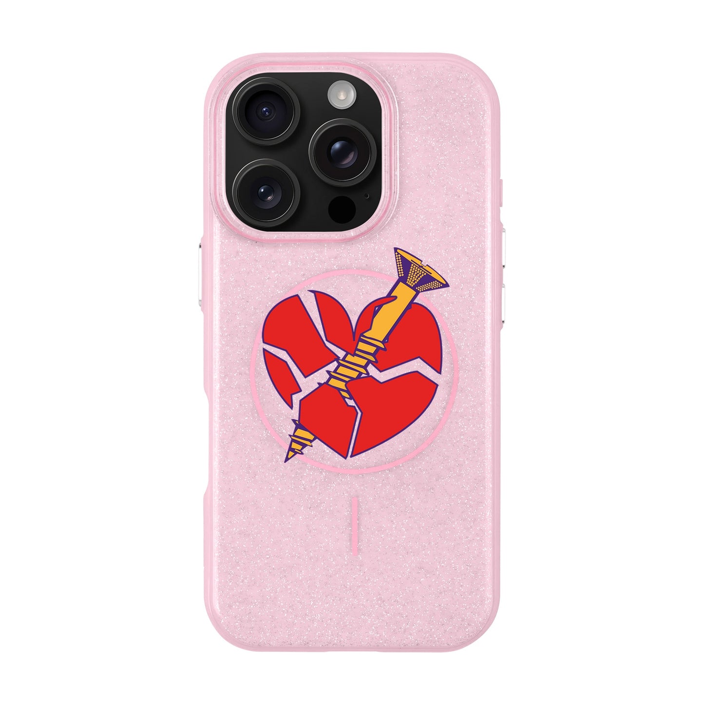 BROKEN HEART-iPhone 16 Pro Radiant Kılıf MagSafe Özellikli