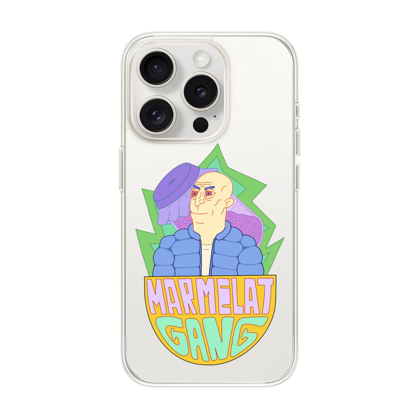 MARMELAT GANG-iPhone 15 Pro Solid Kılıf