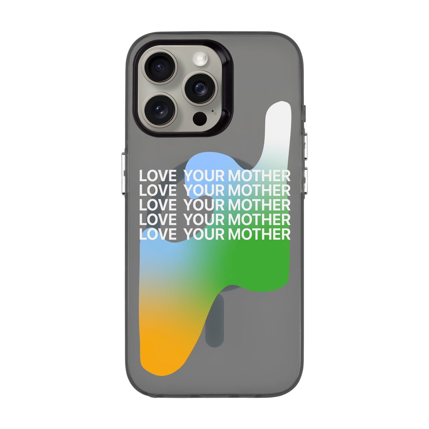 LOVE YOUR MOTHER-iPhone 15 Pro Max Hold Kılıf MagSafe Özellikli