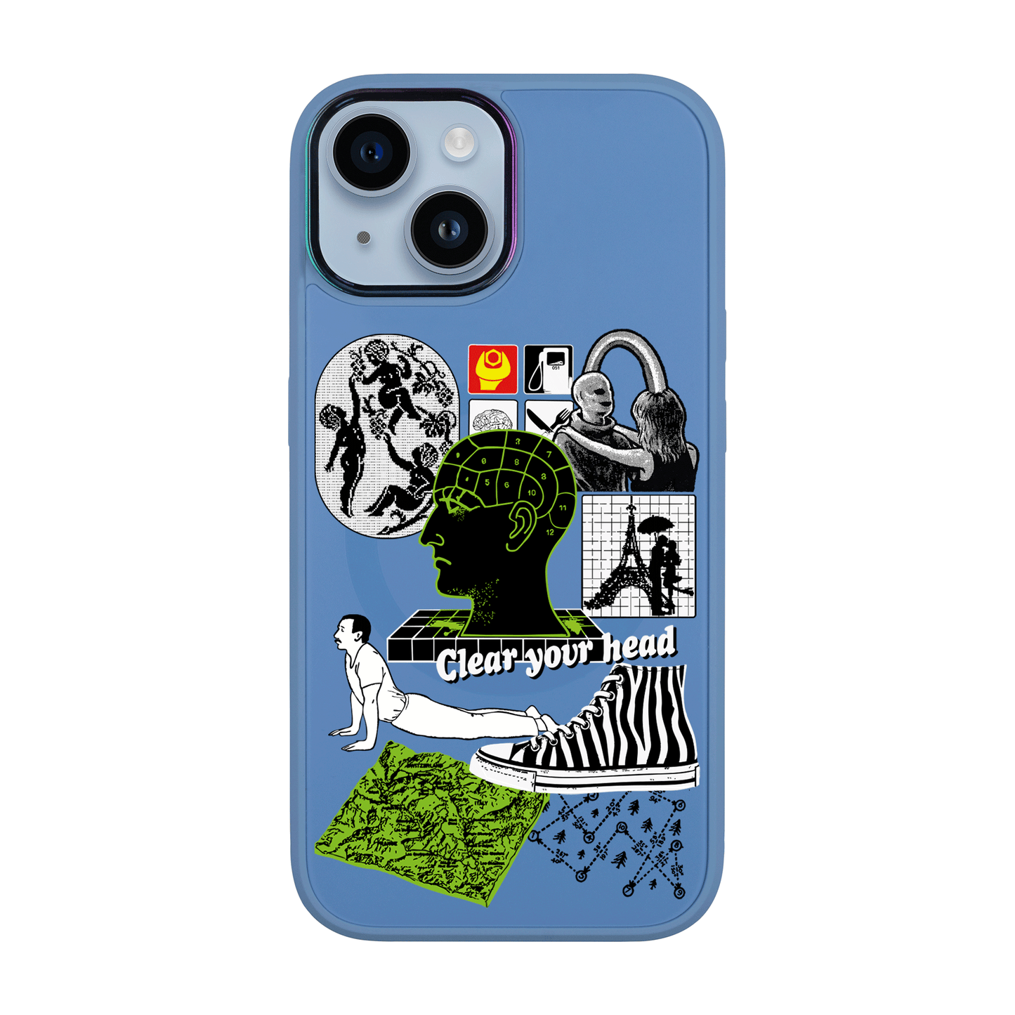 CLEAR YOUR HEAD-iPhone 14 Vigor Kılıf MagSafe Özellikli
